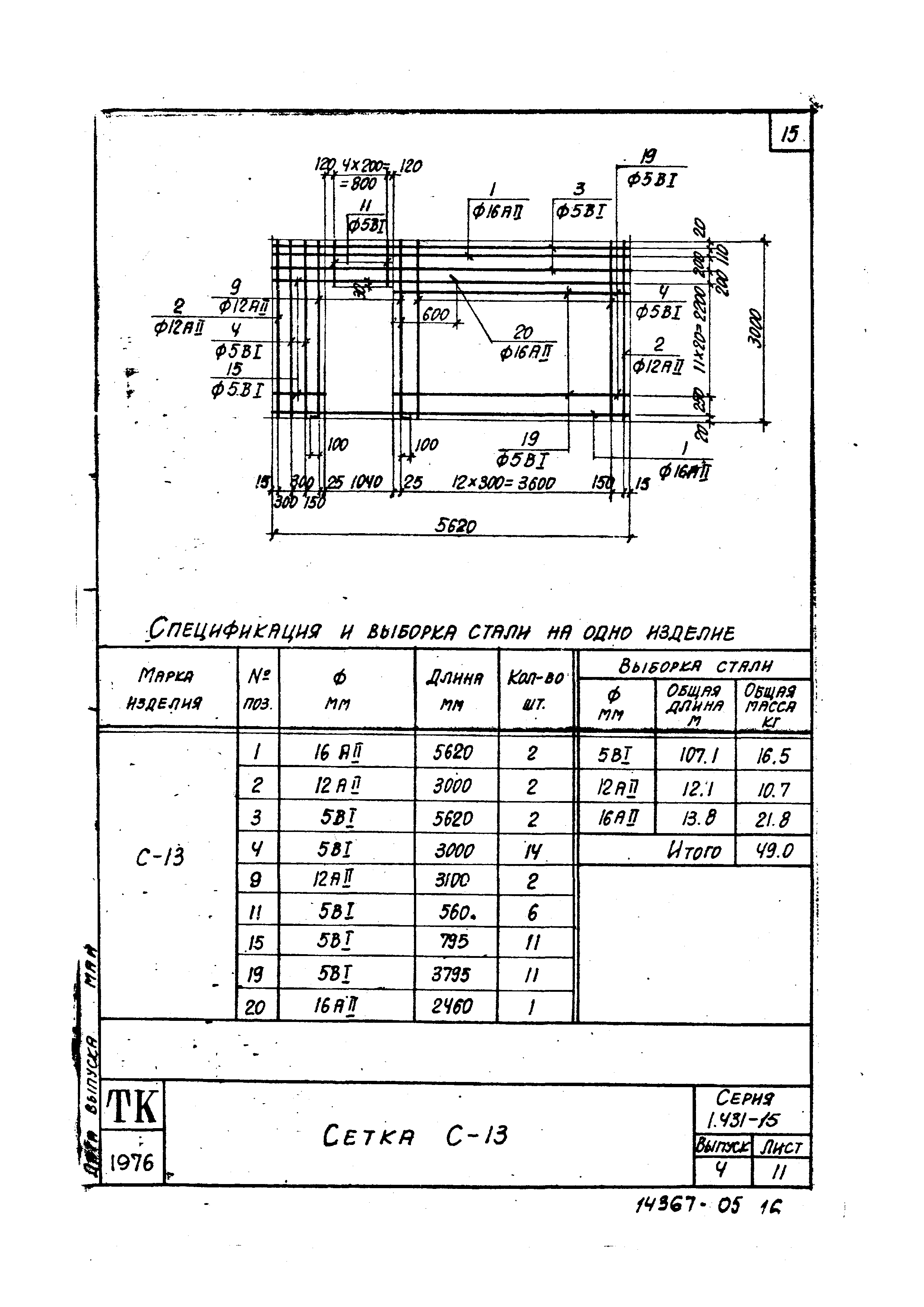 Серия 1.431-15