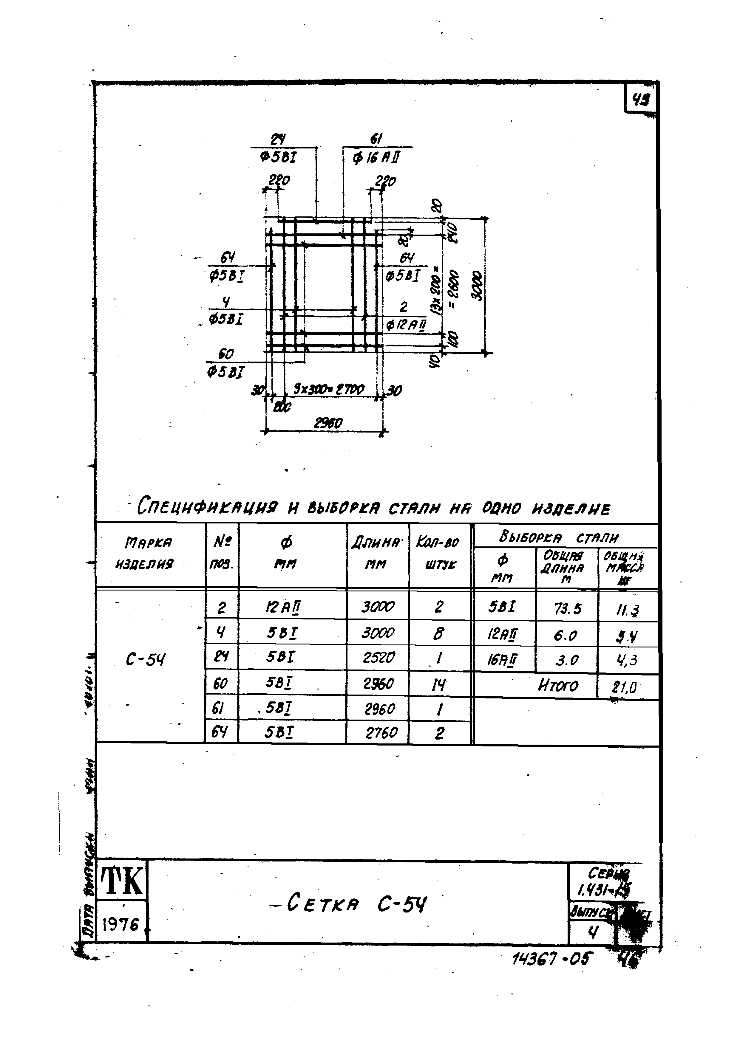 Серия 1.431-15