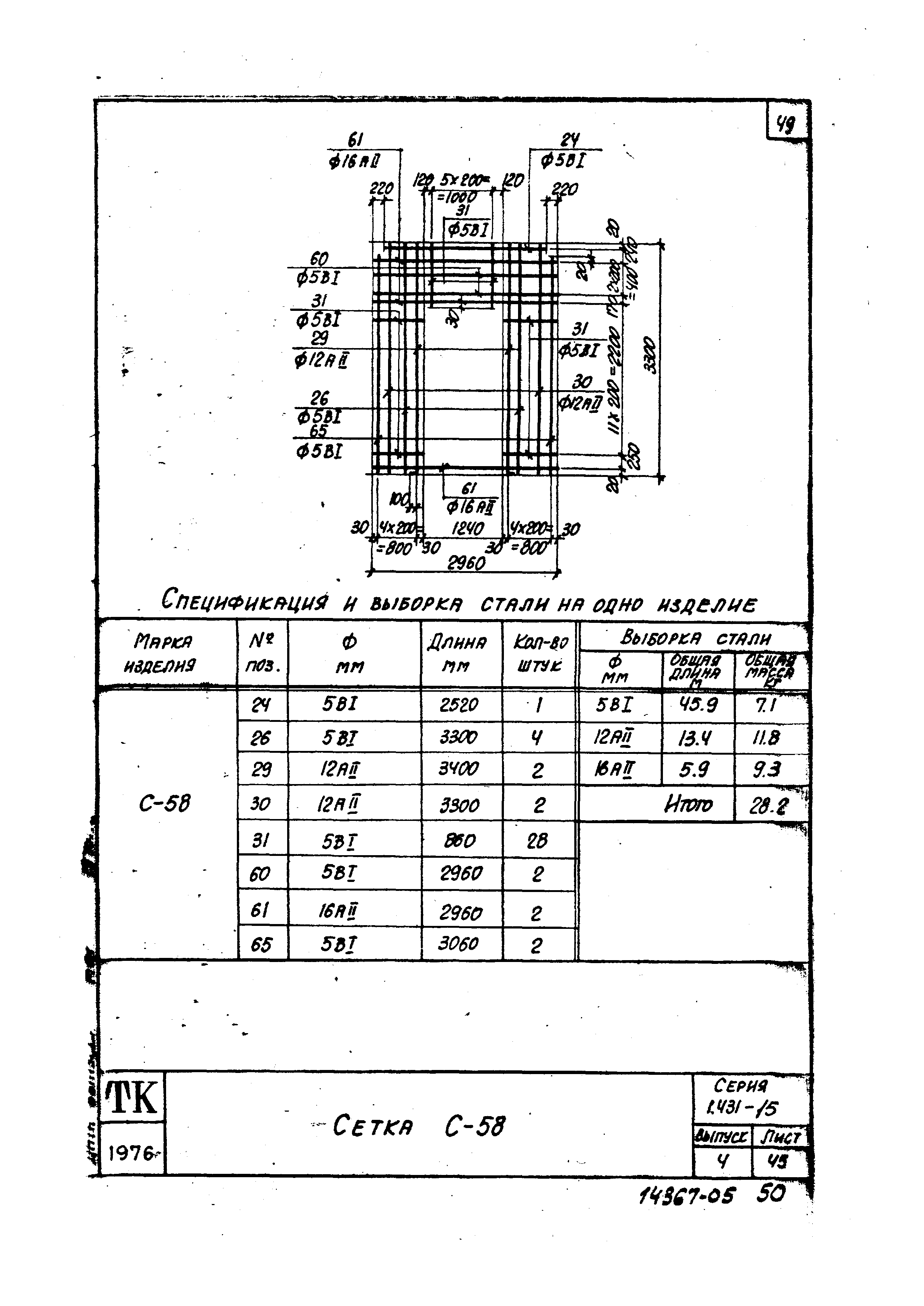 Серия 1.431-15