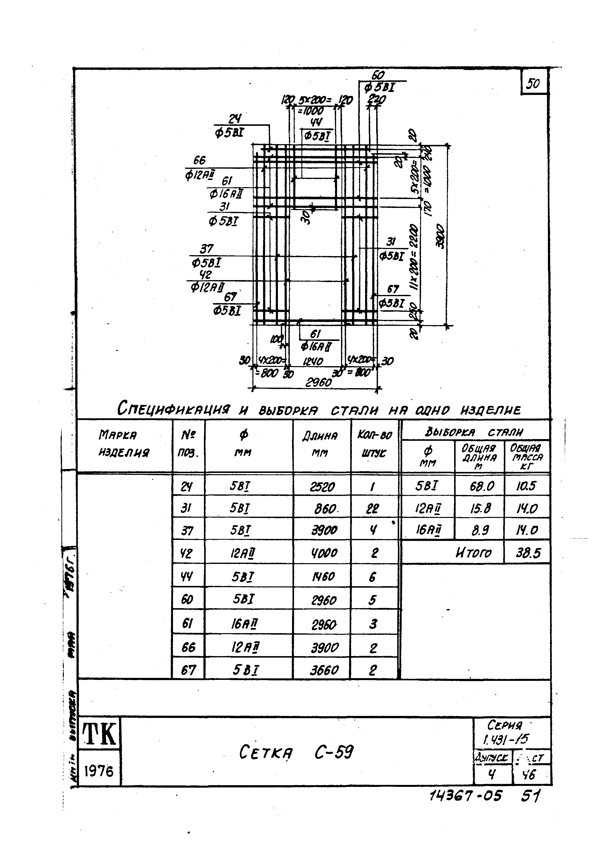 Серия 1.431-15