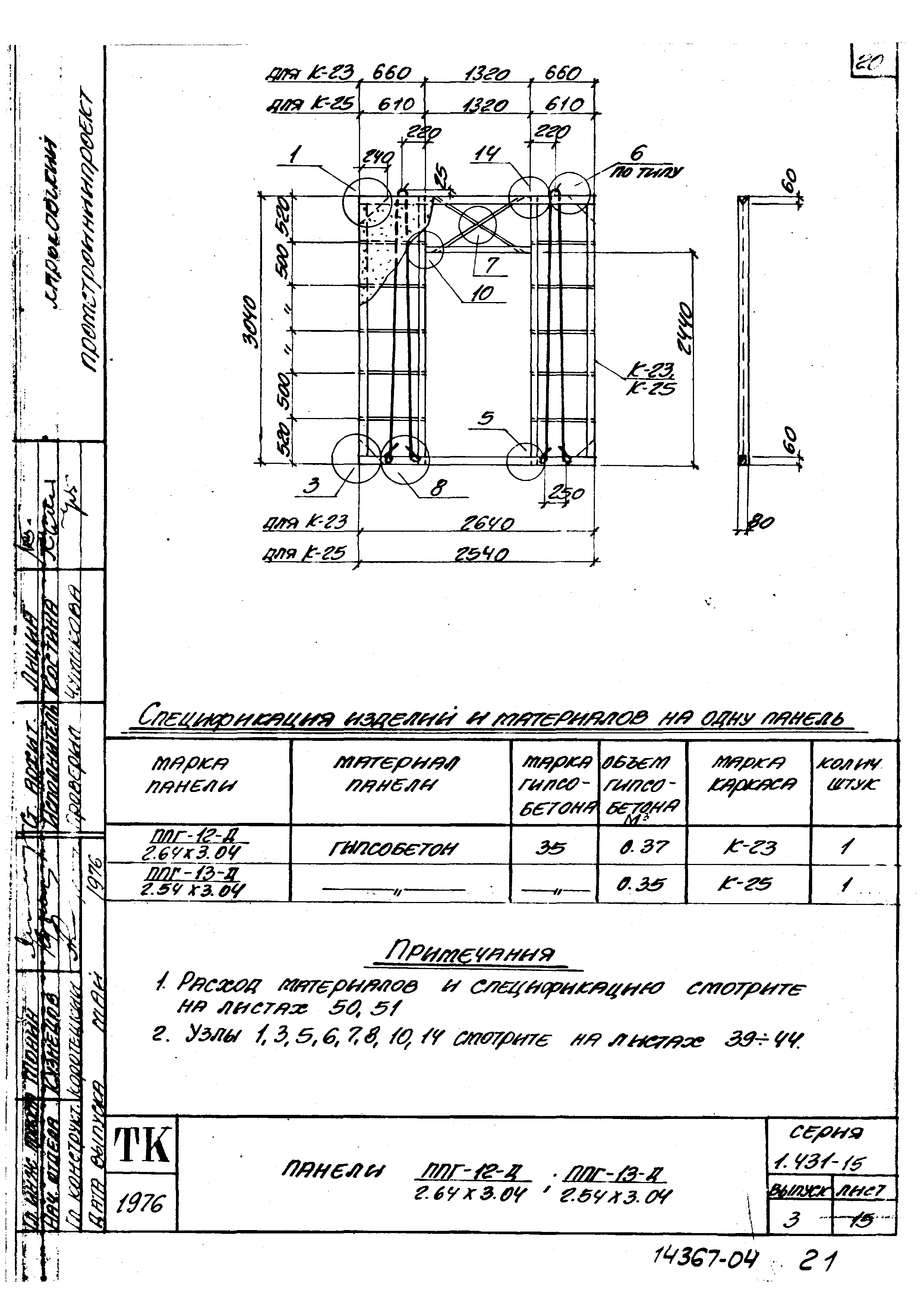 Серия 1.431-15