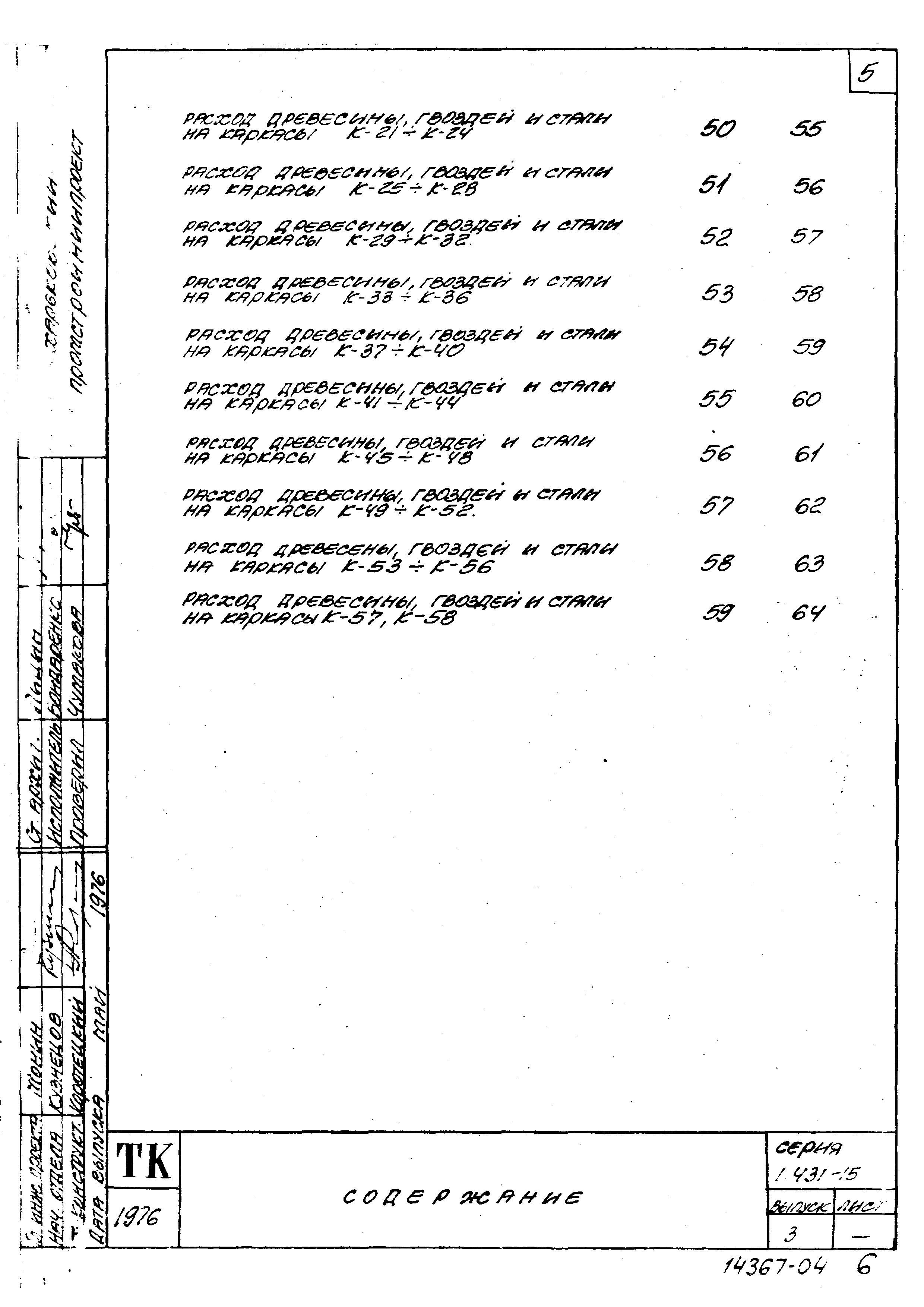 Серия 1.431-15