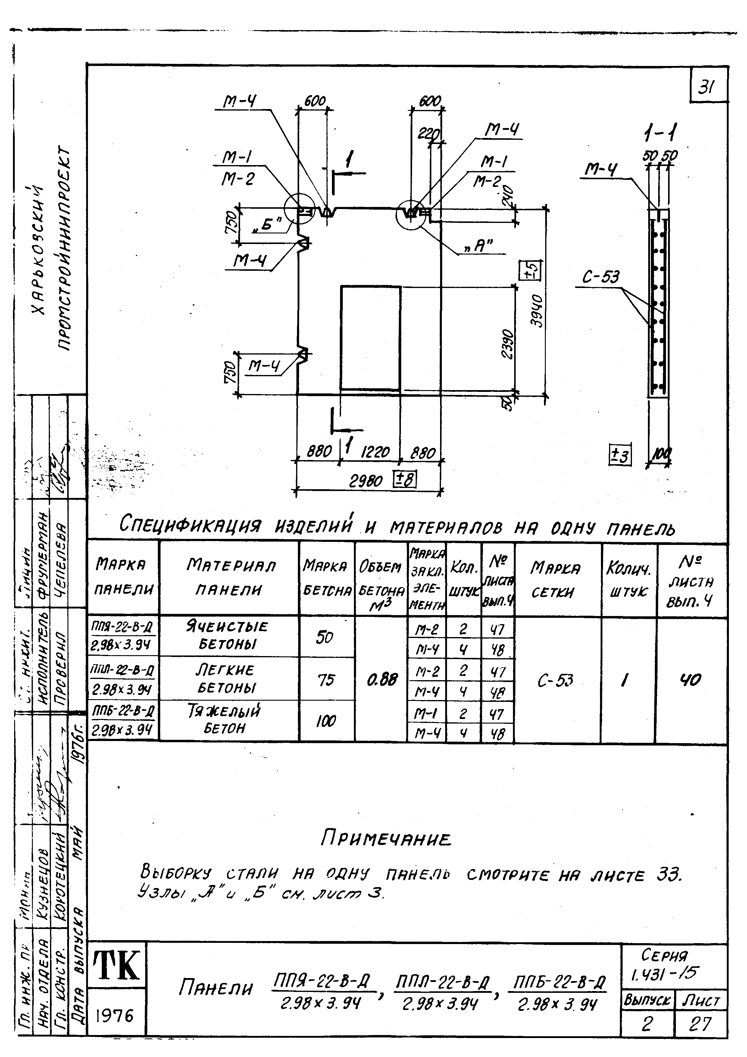 Серия 1.431-15