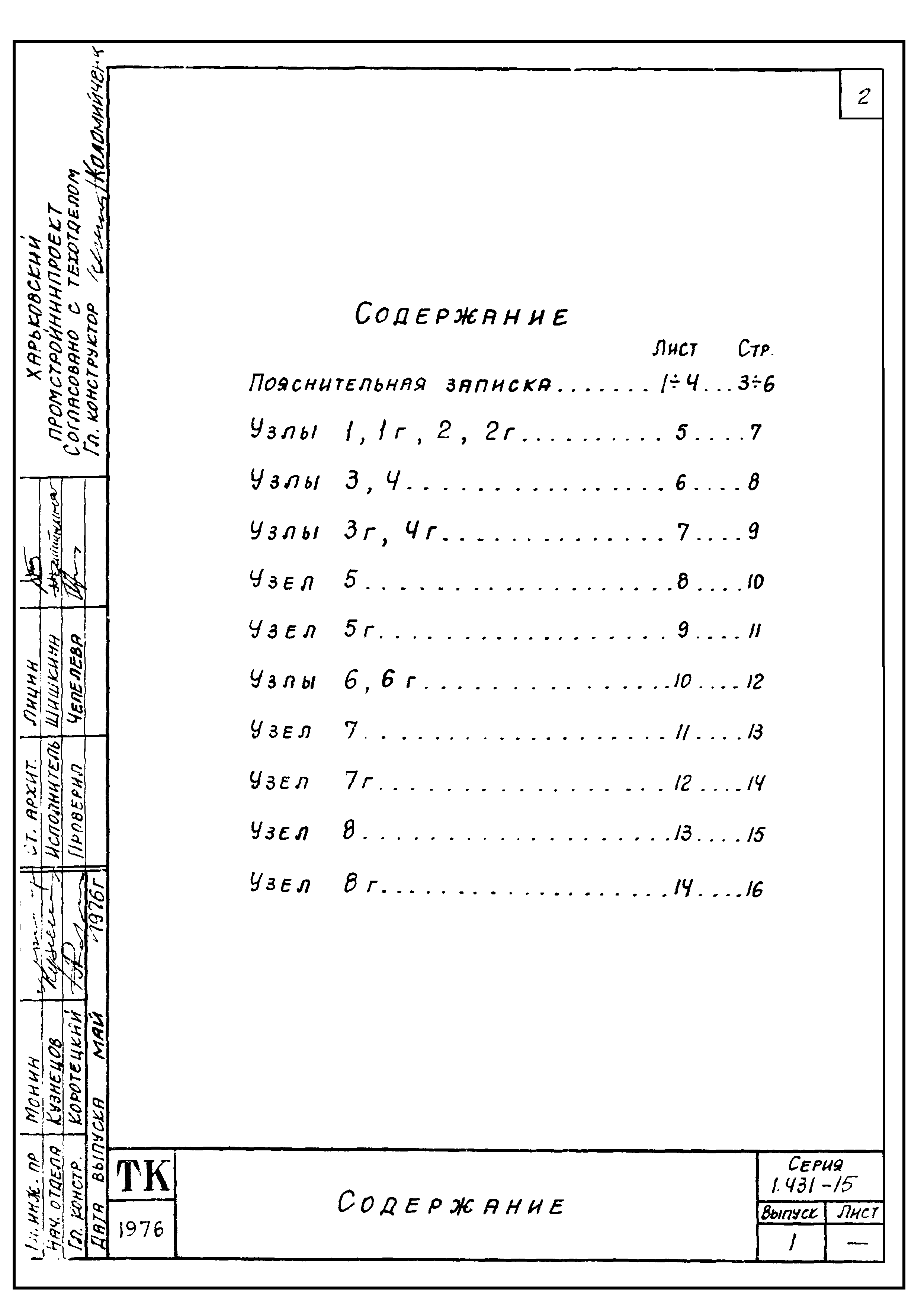 Серия 1.431-15