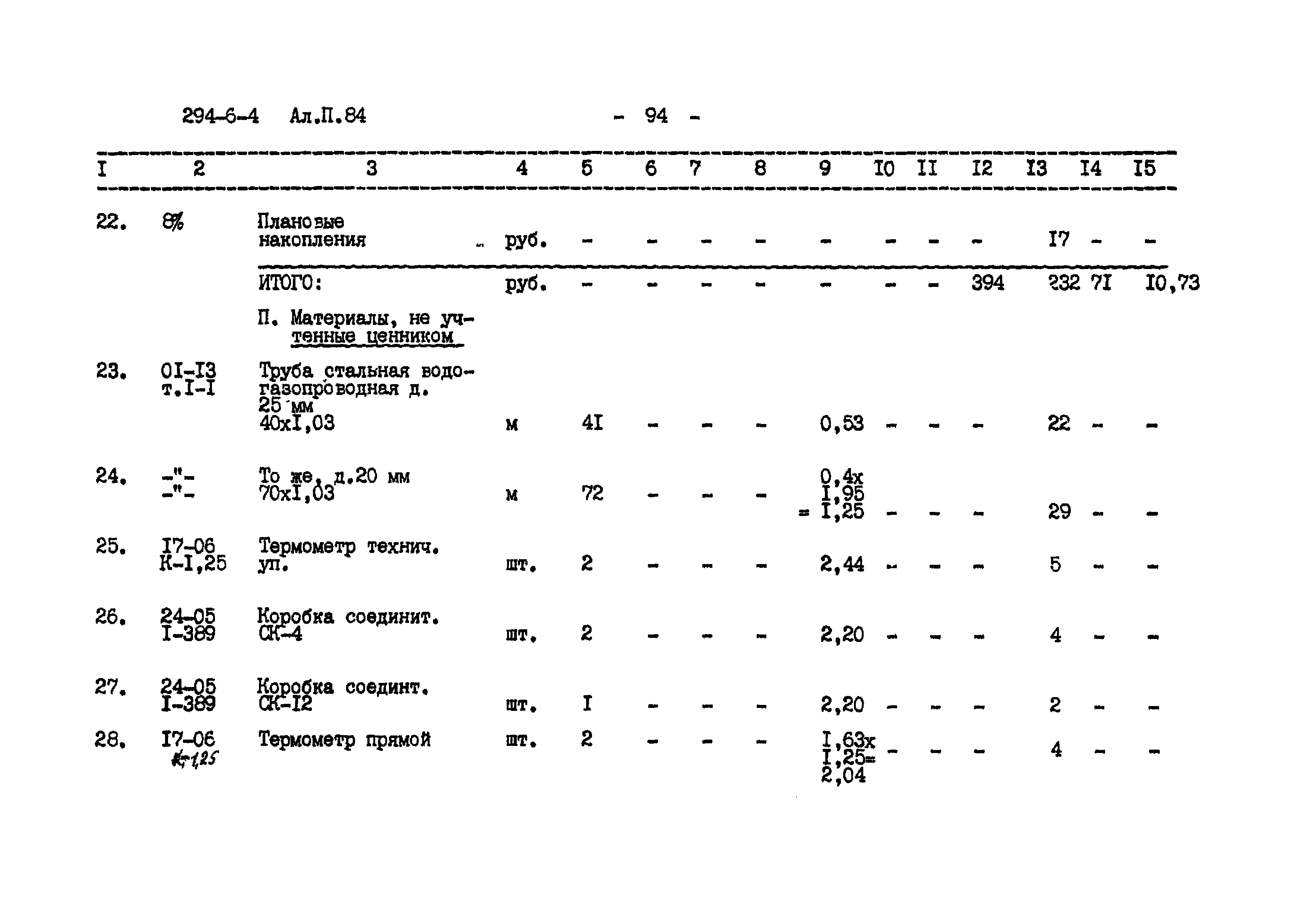 Типовой проект 294-6-4