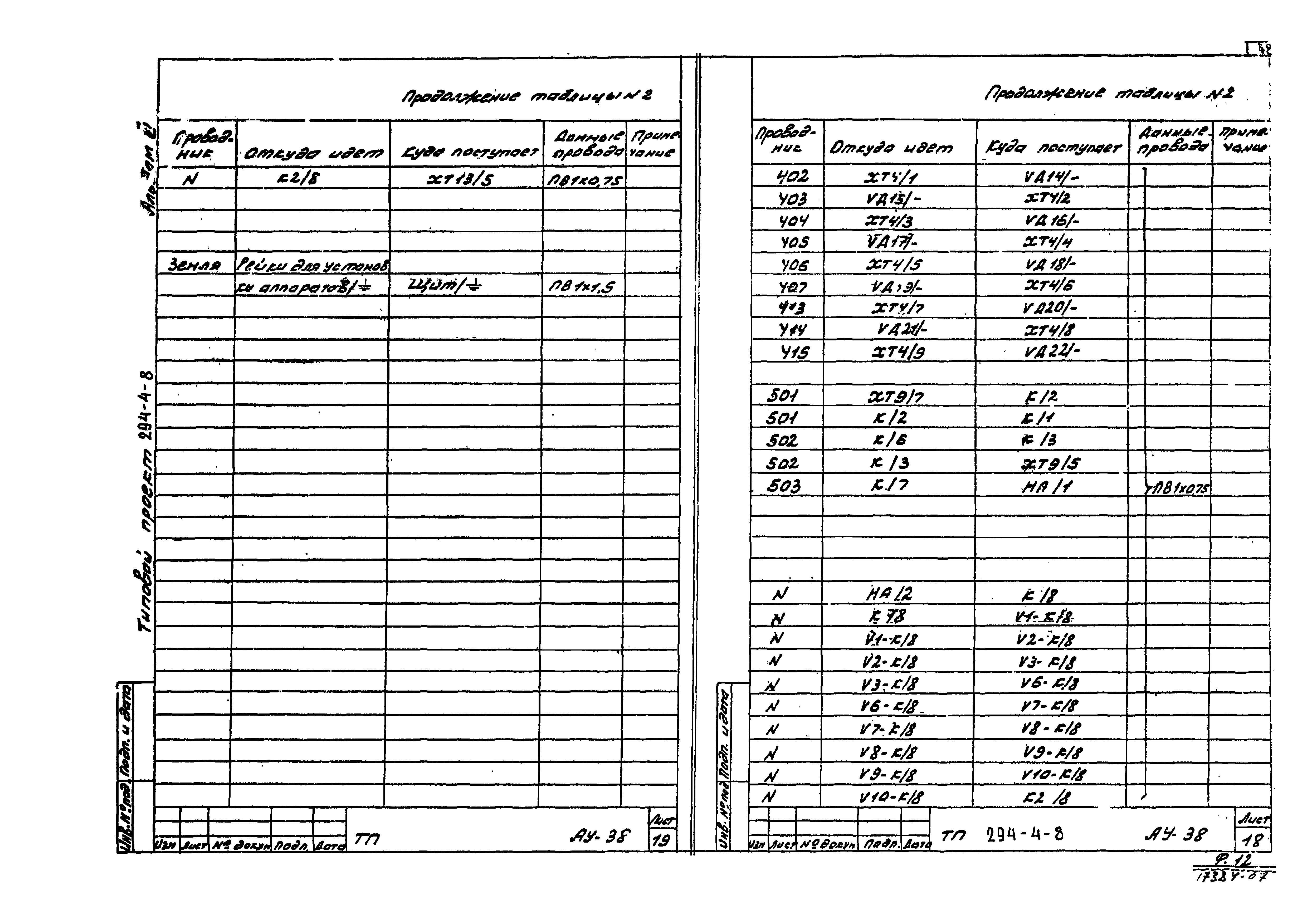 Типовой проект 294-4-8