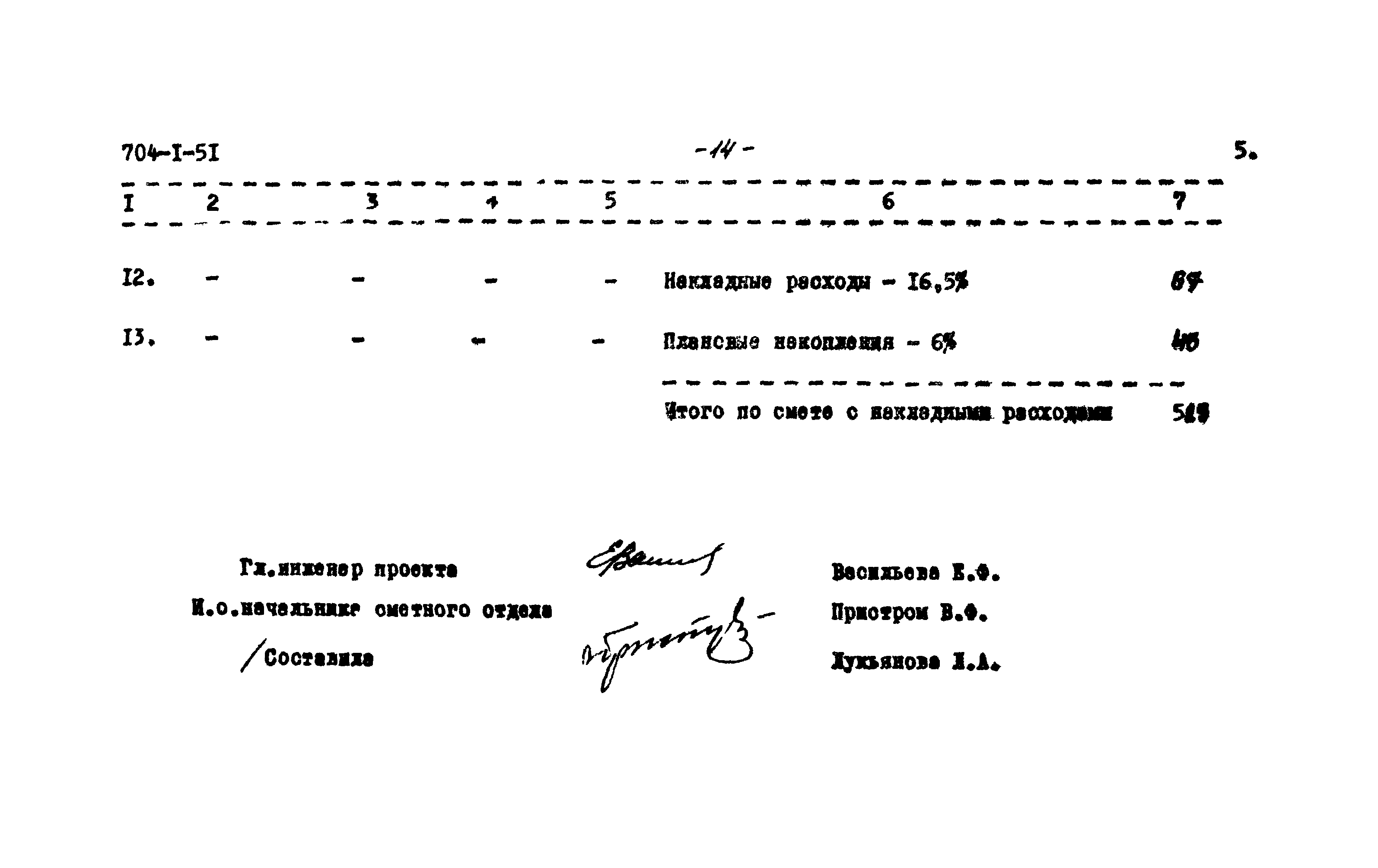 Типовой проект 704-1-51