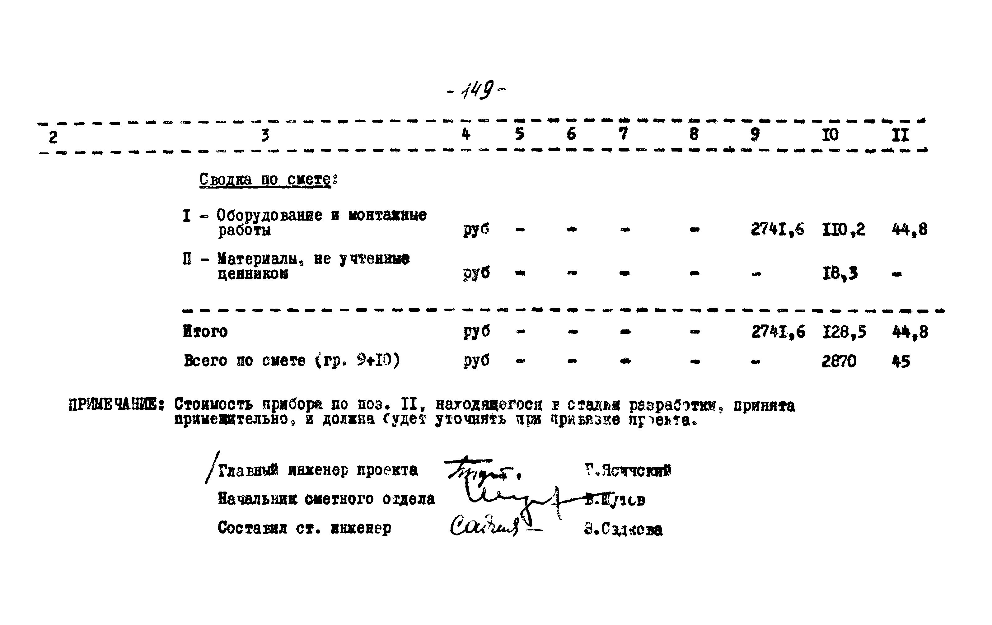 Типовой проект 704-1-51