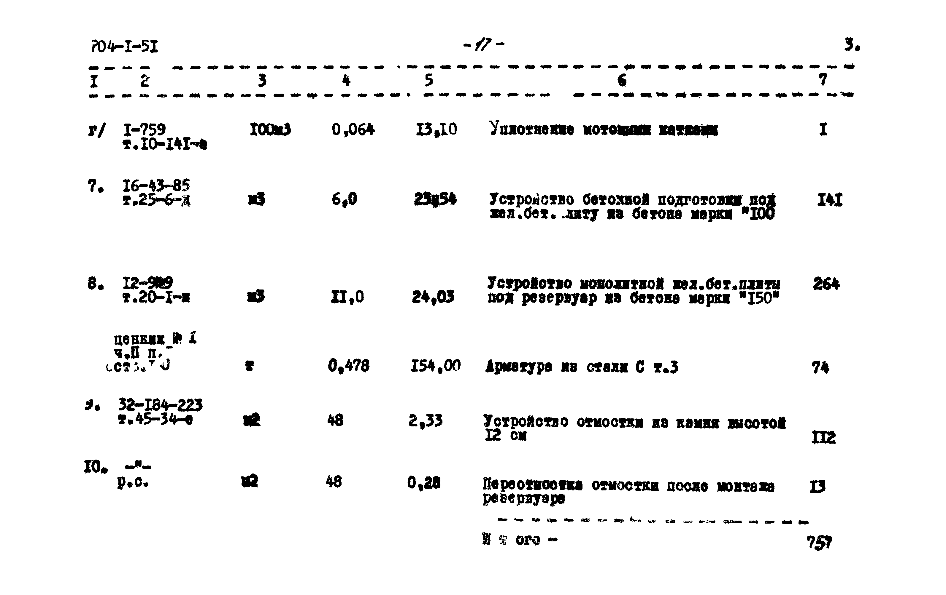 Типовой проект 704-1-51