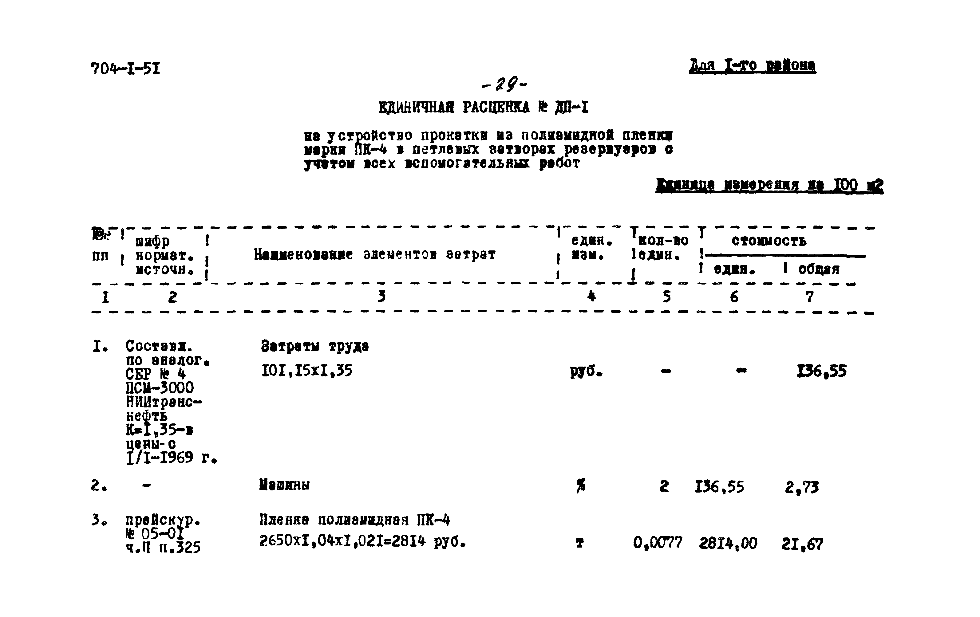 Типовой проект 704-1-51