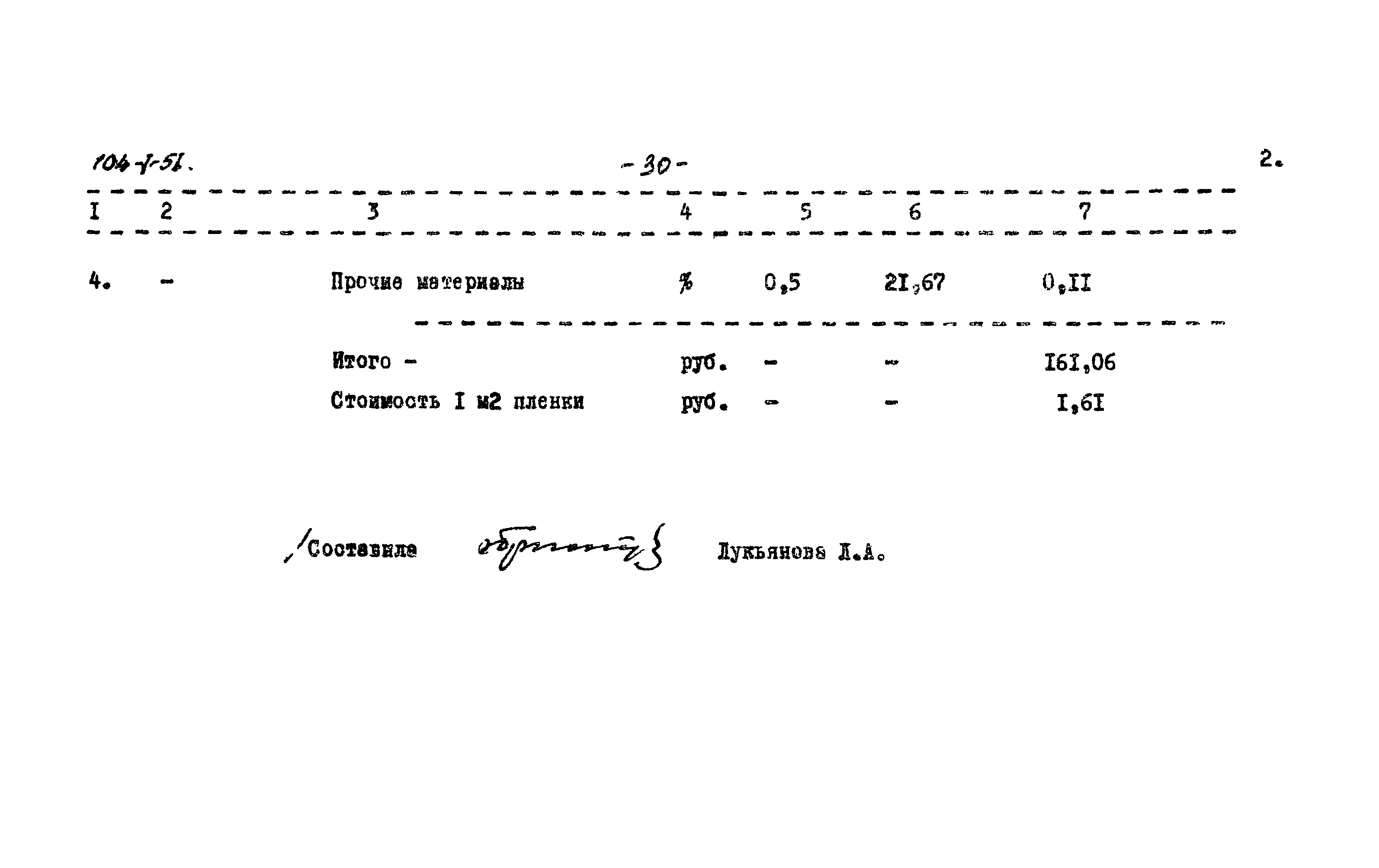 Типовой проект 704-1-51