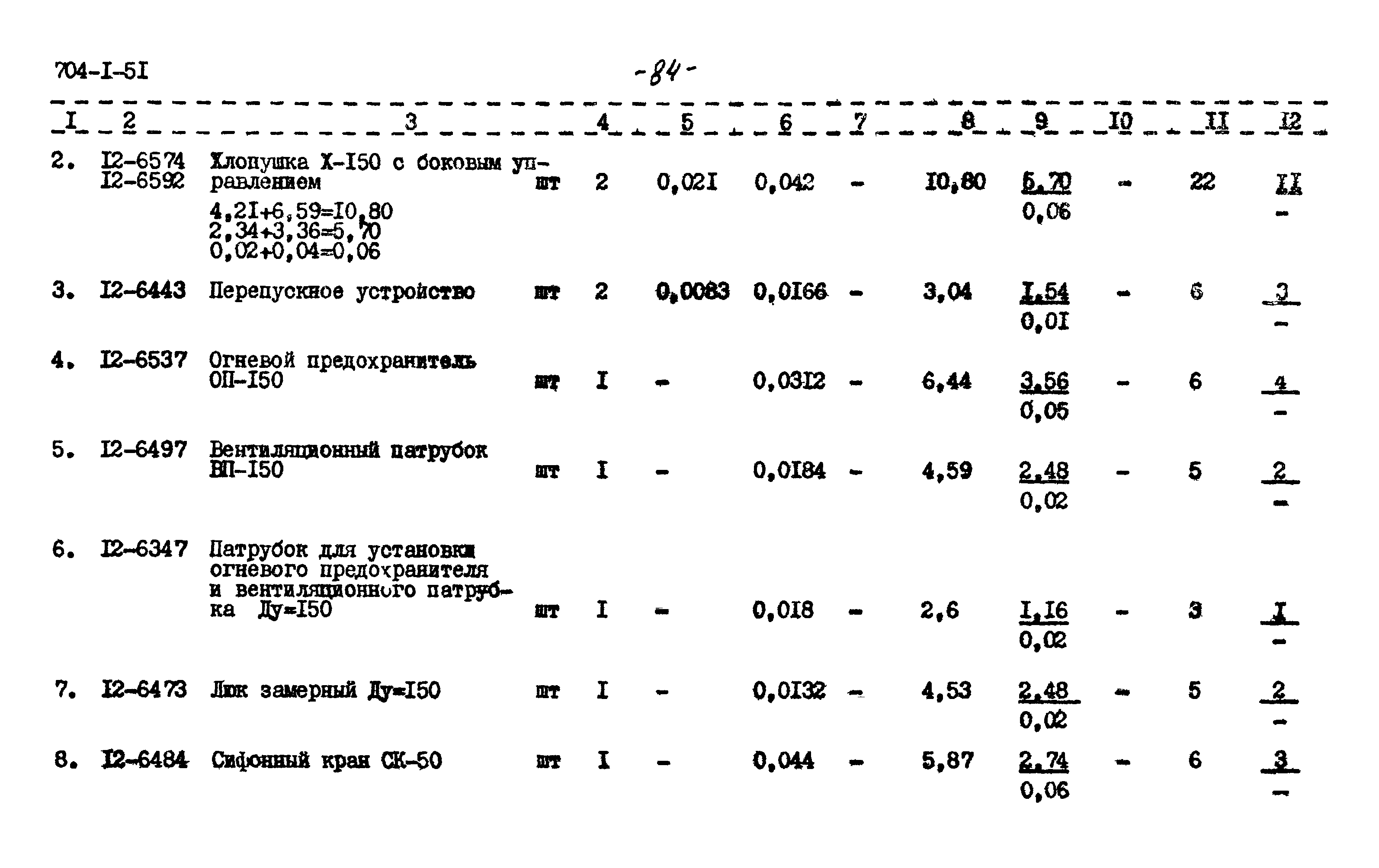 Типовой проект 704-1-51