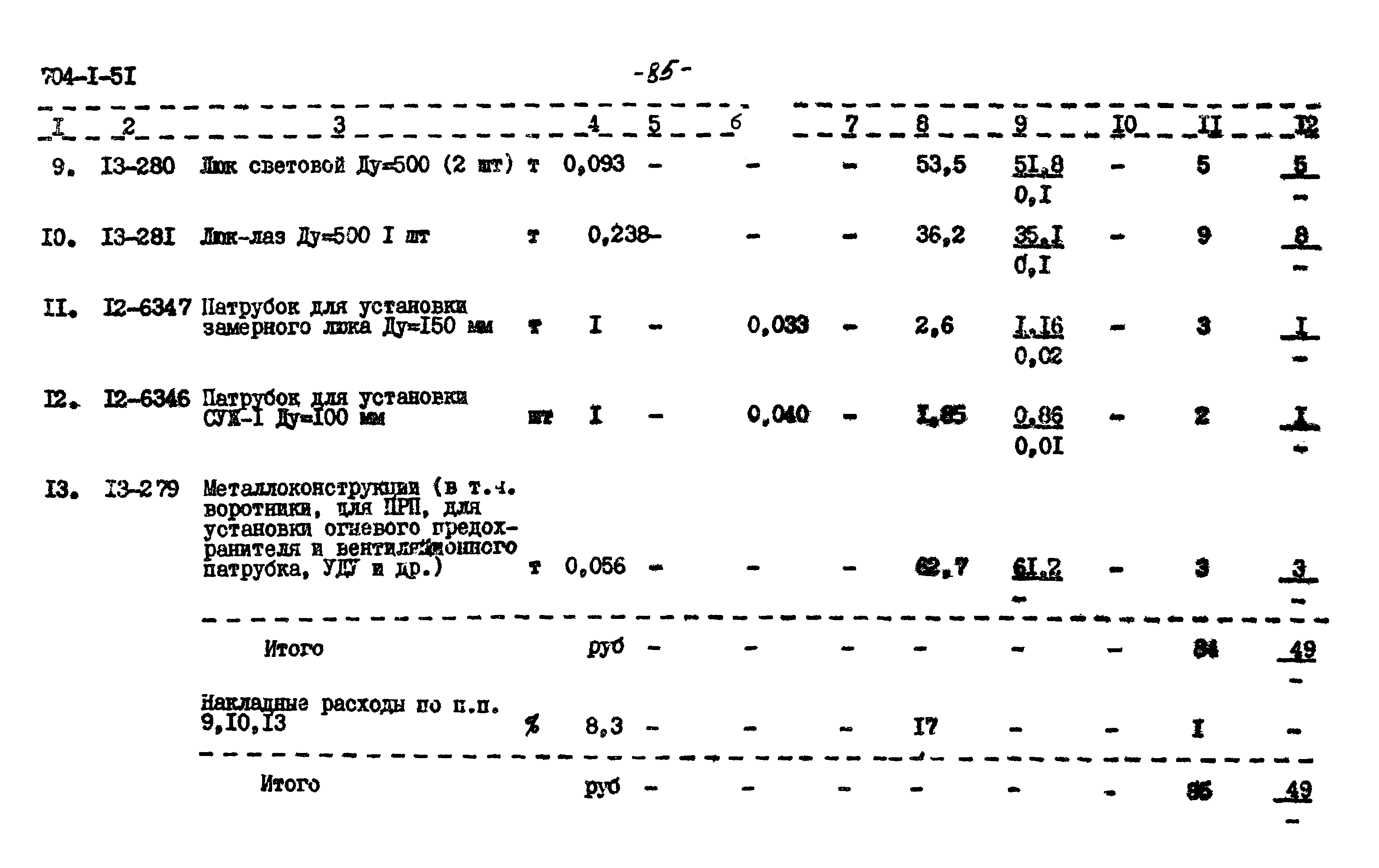 Типовой проект 704-1-51