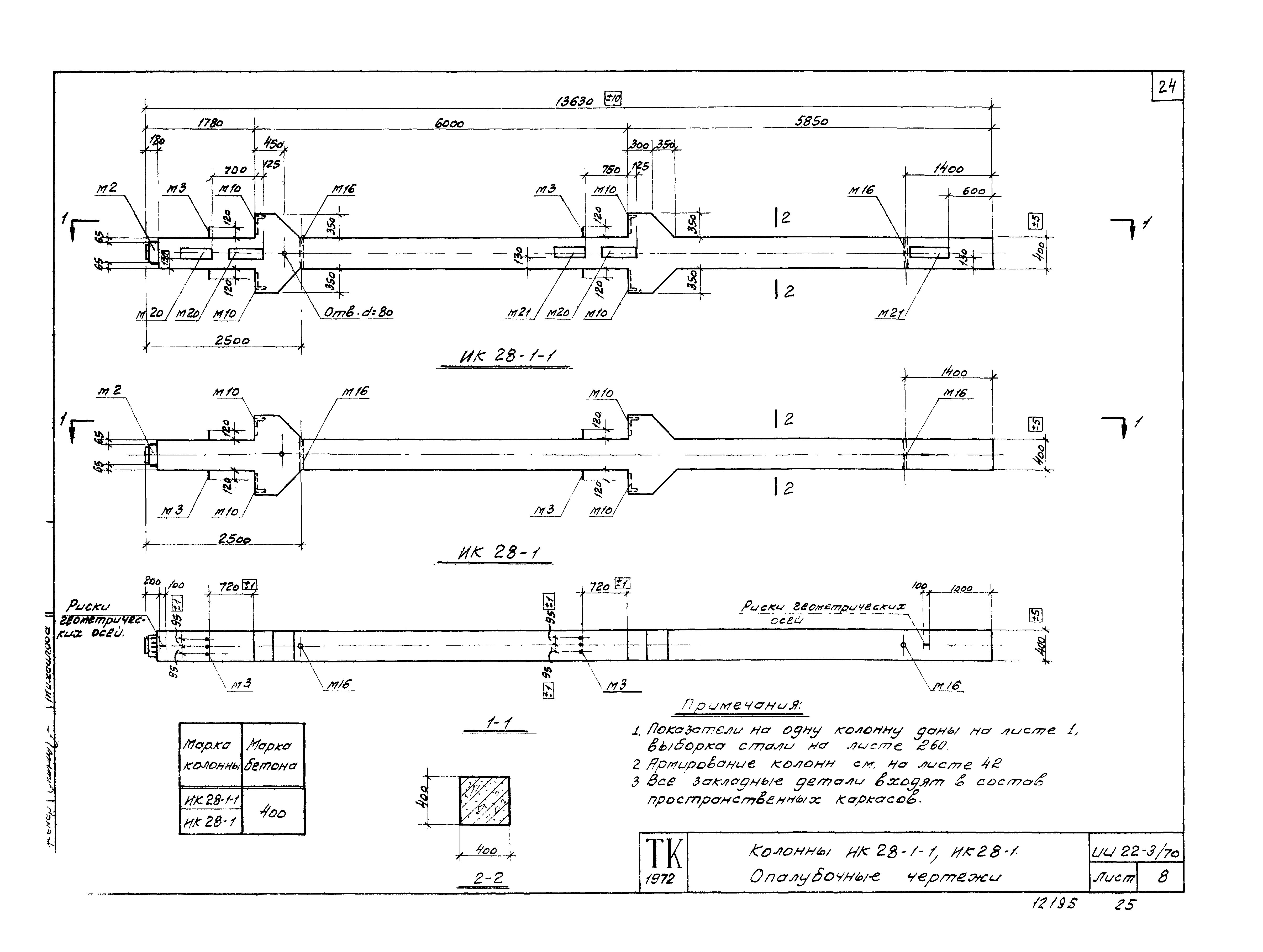 Серия ИИ22-3/70