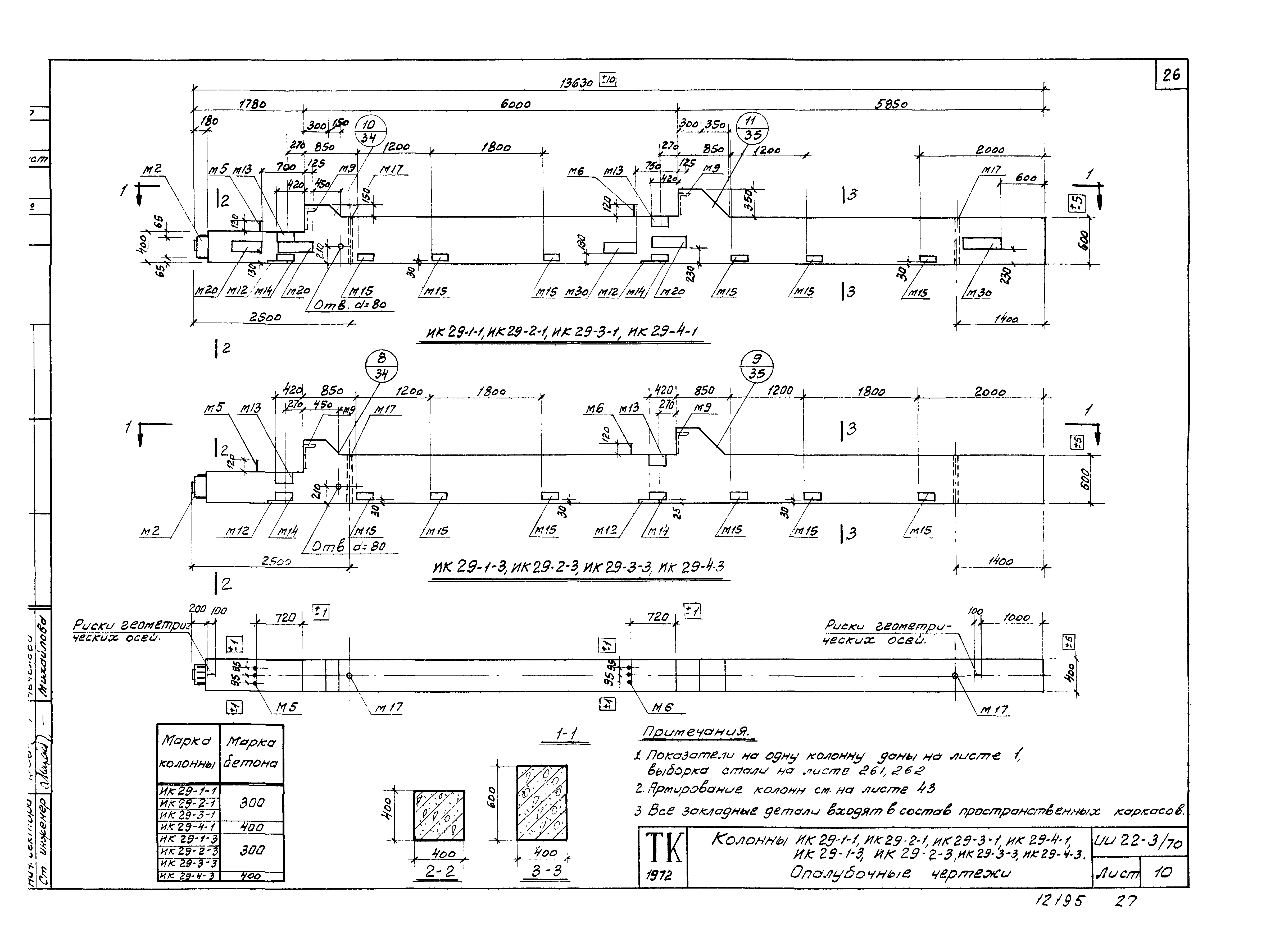 Серия ИИ22-3/70