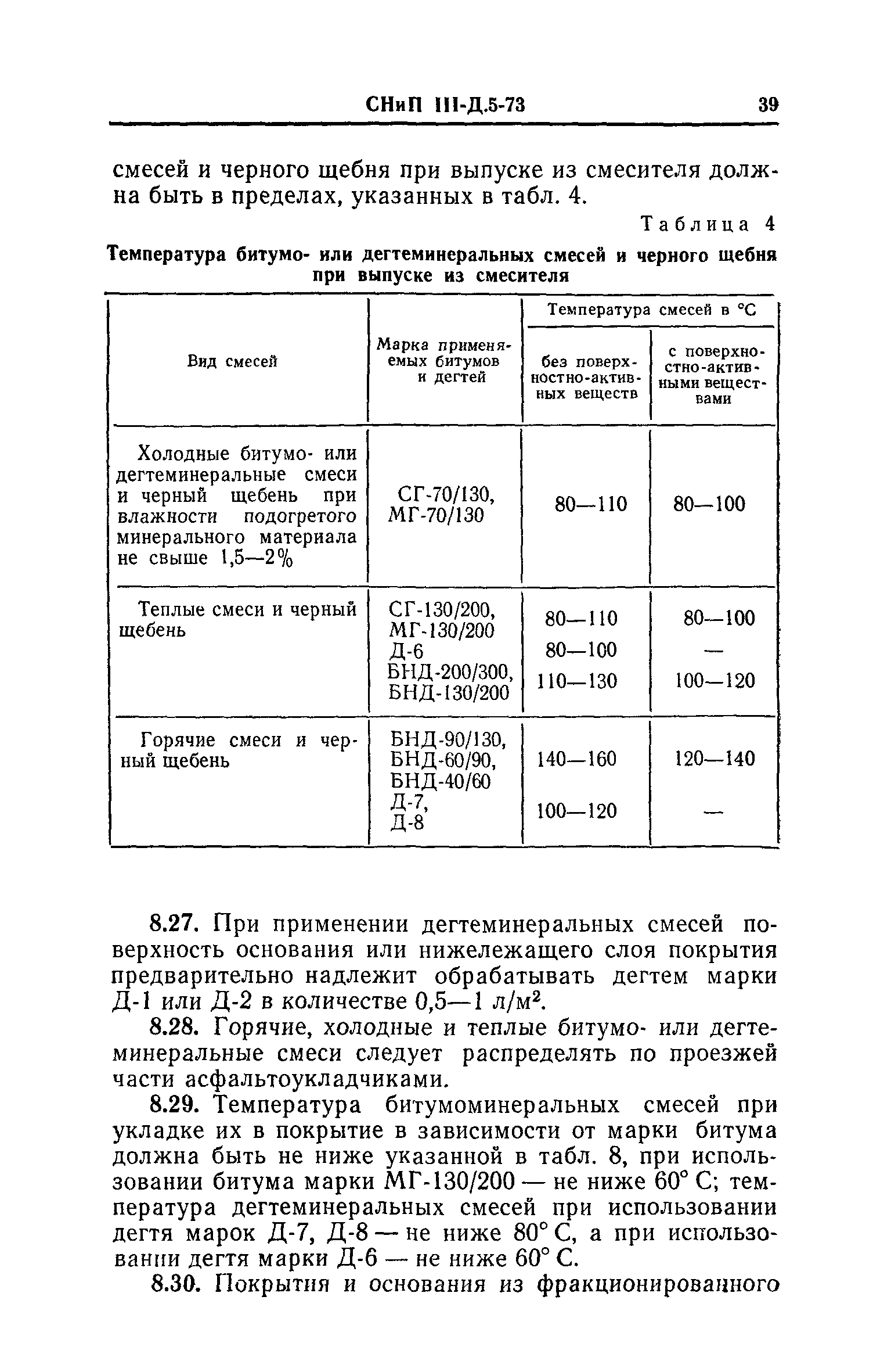 СНиП III-Д.5-73