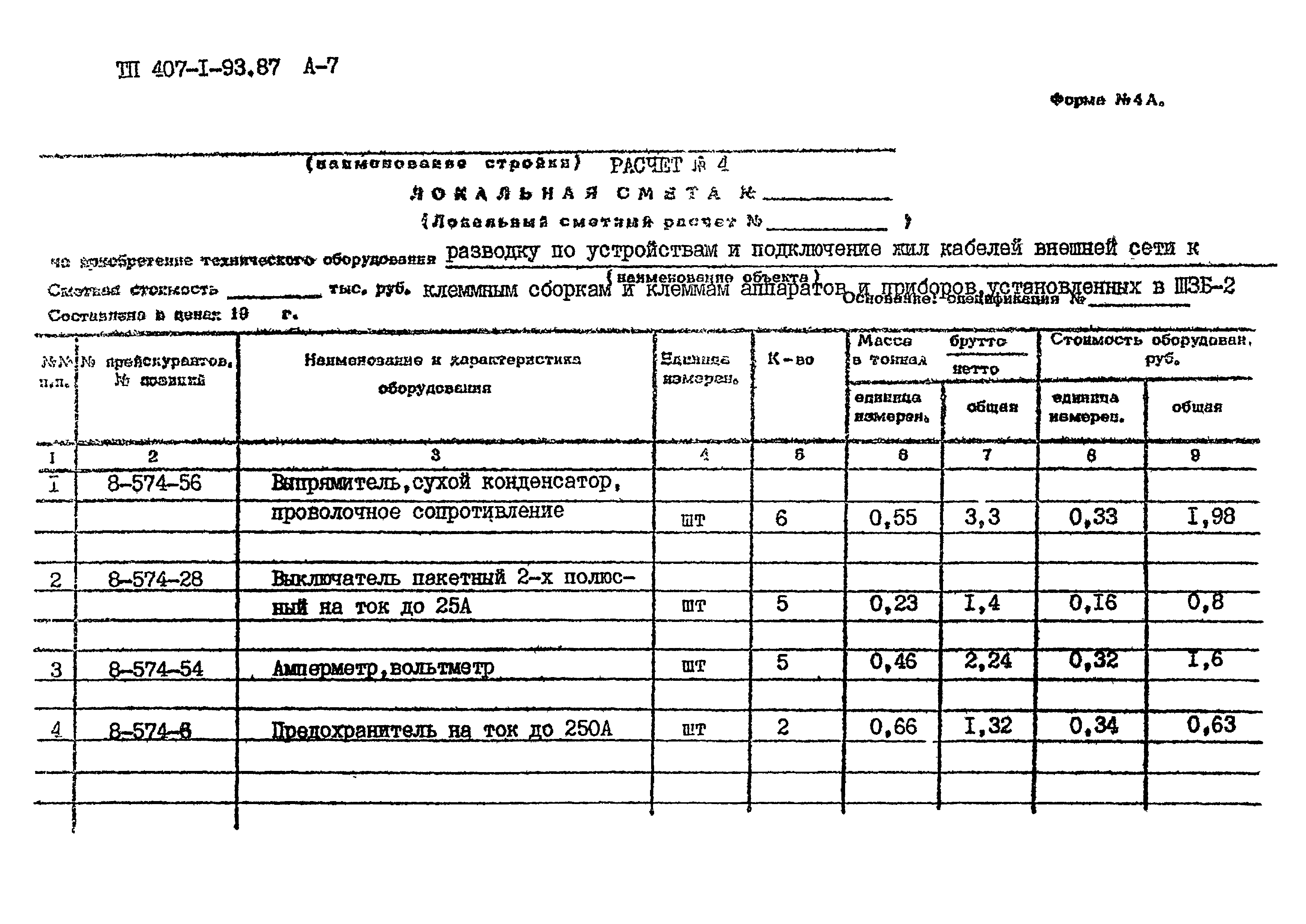 Типовой проект 407-1-93.87