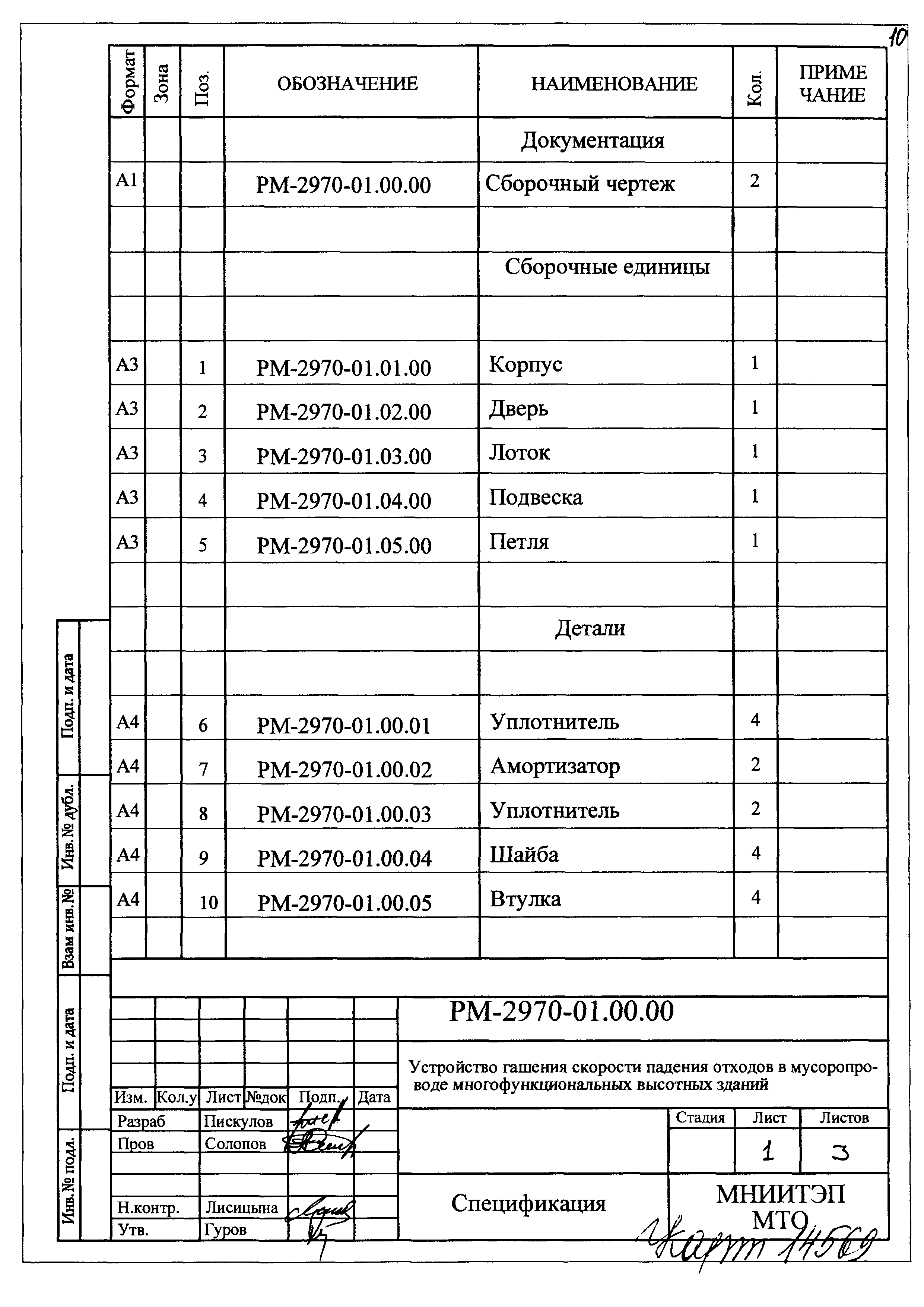 РМ 2970-01