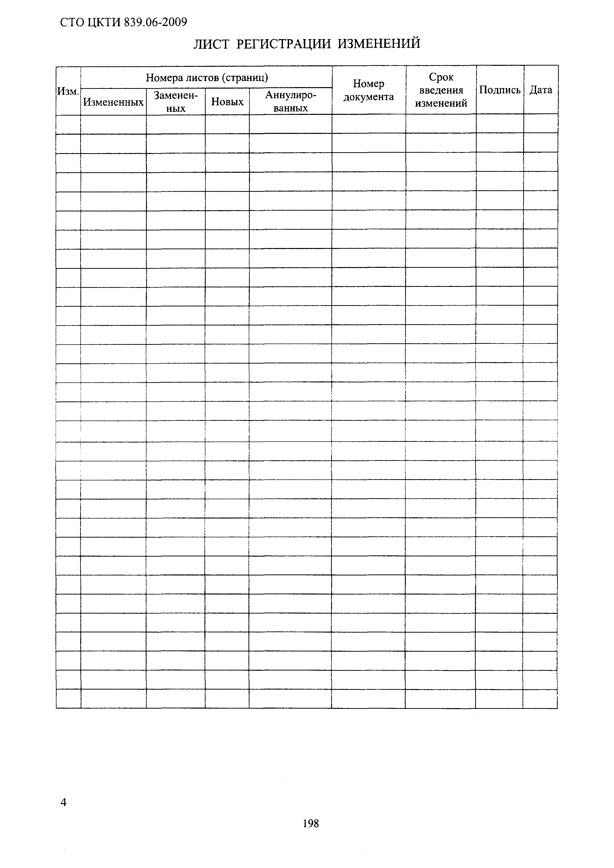 СТО ЦКТИ 839.06-2009