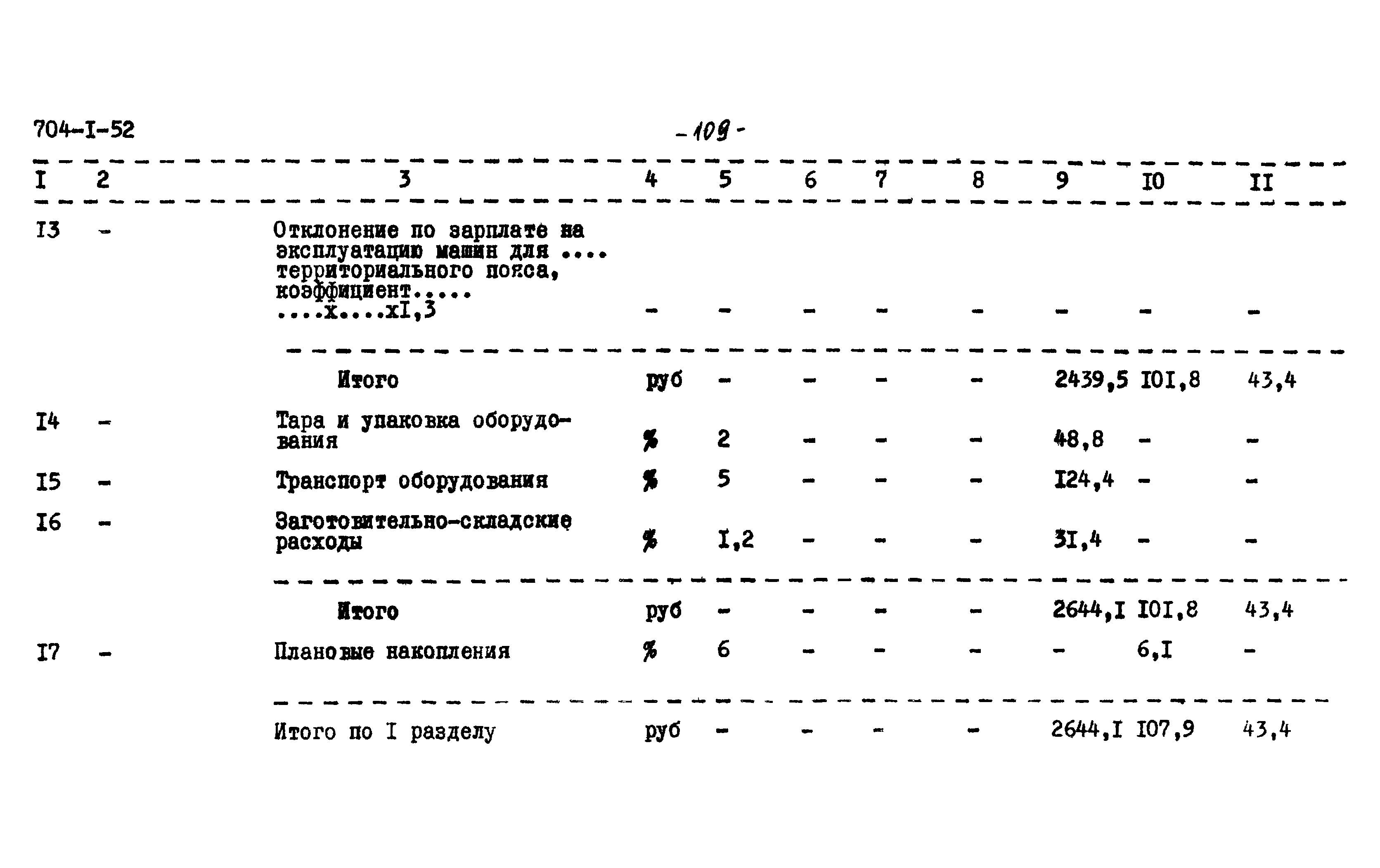 Типовой проект 704-1-52