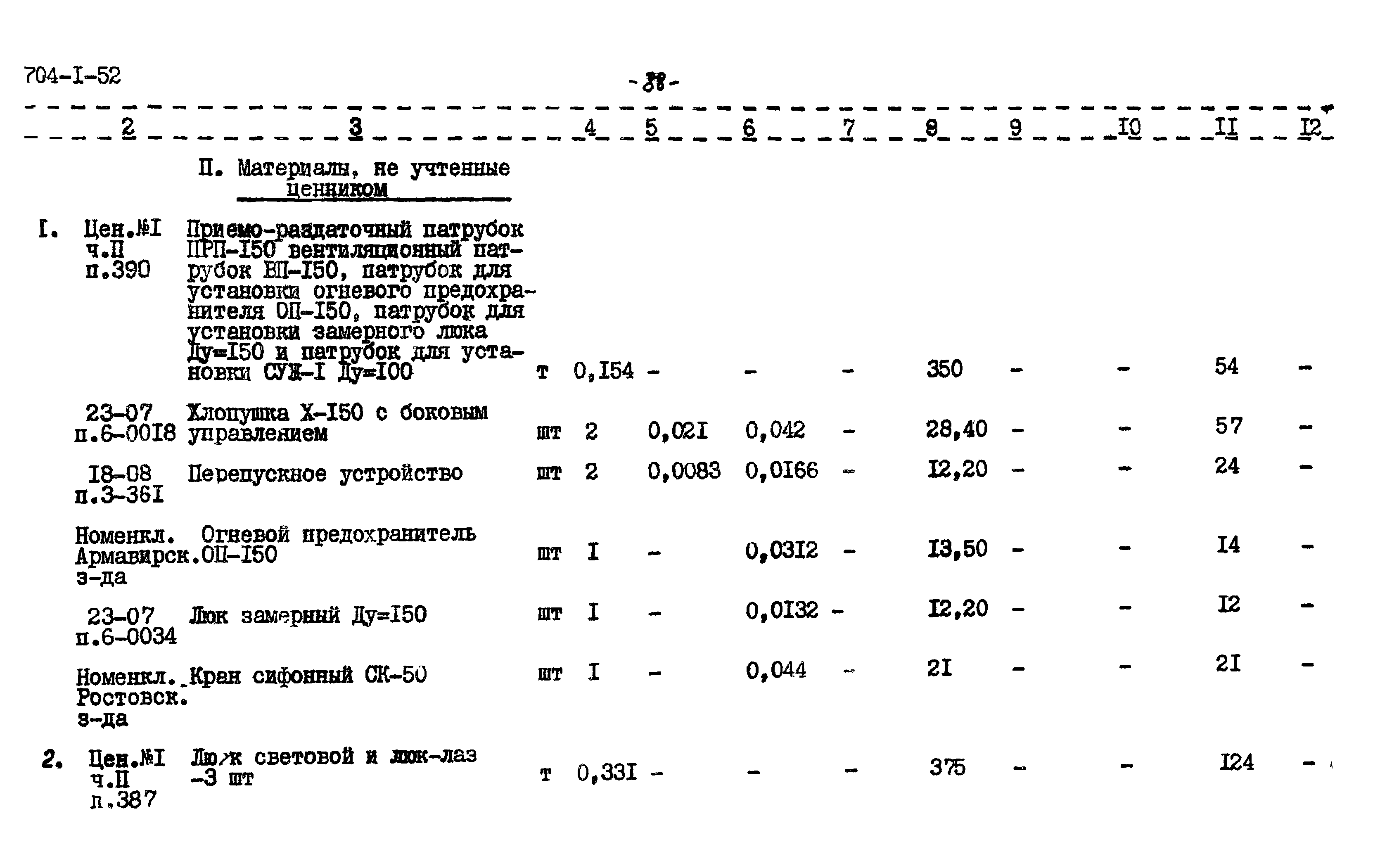 Типовой проект 704-1-52