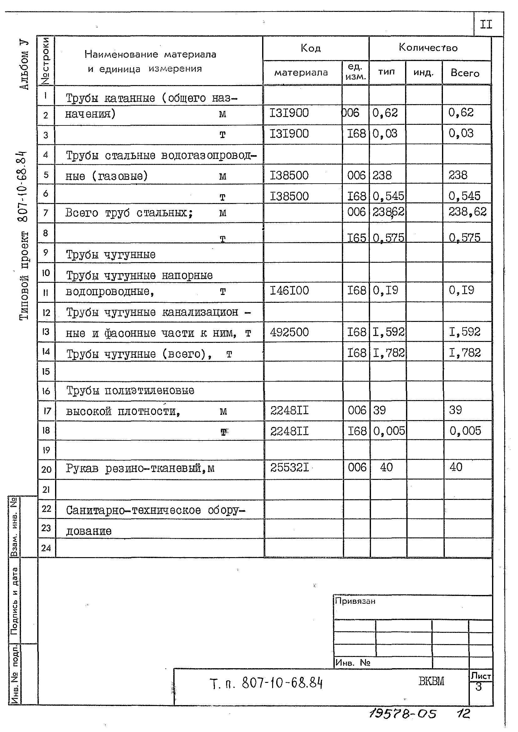 Типовой проект 807-10-68.84