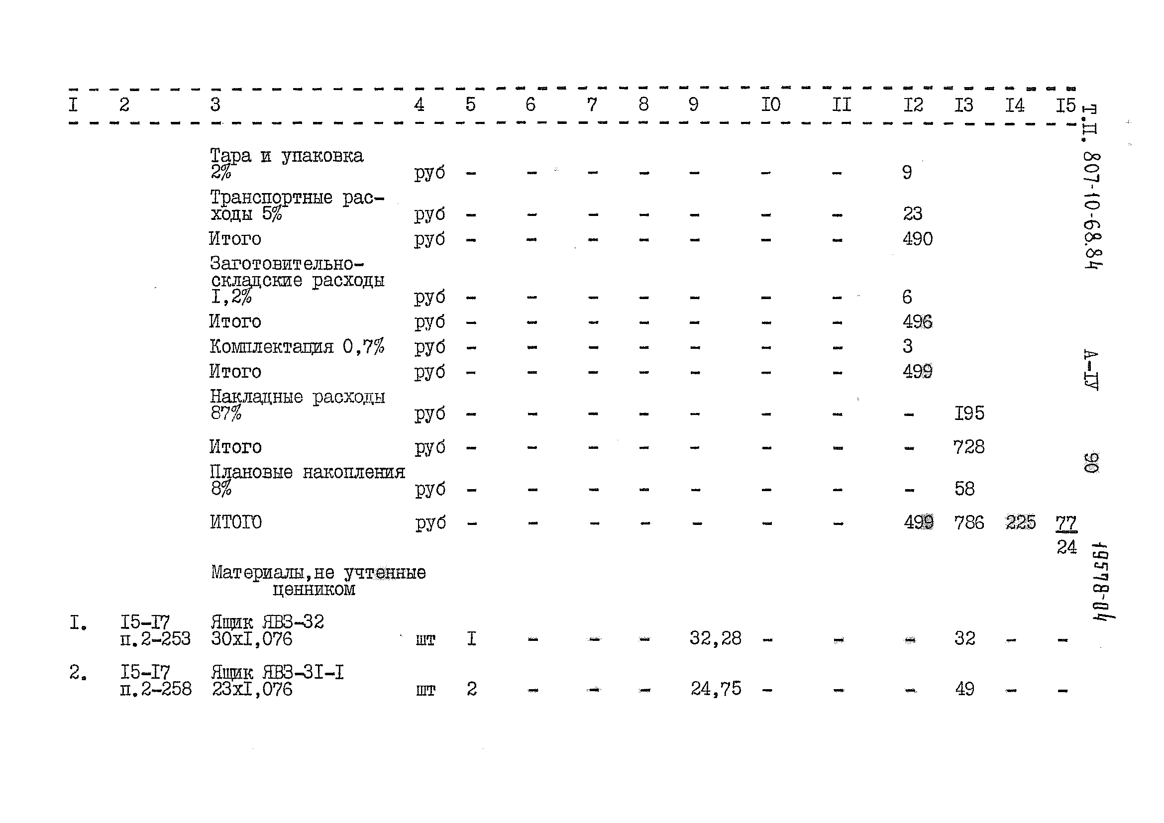 Типовой проект 807-10-68.84