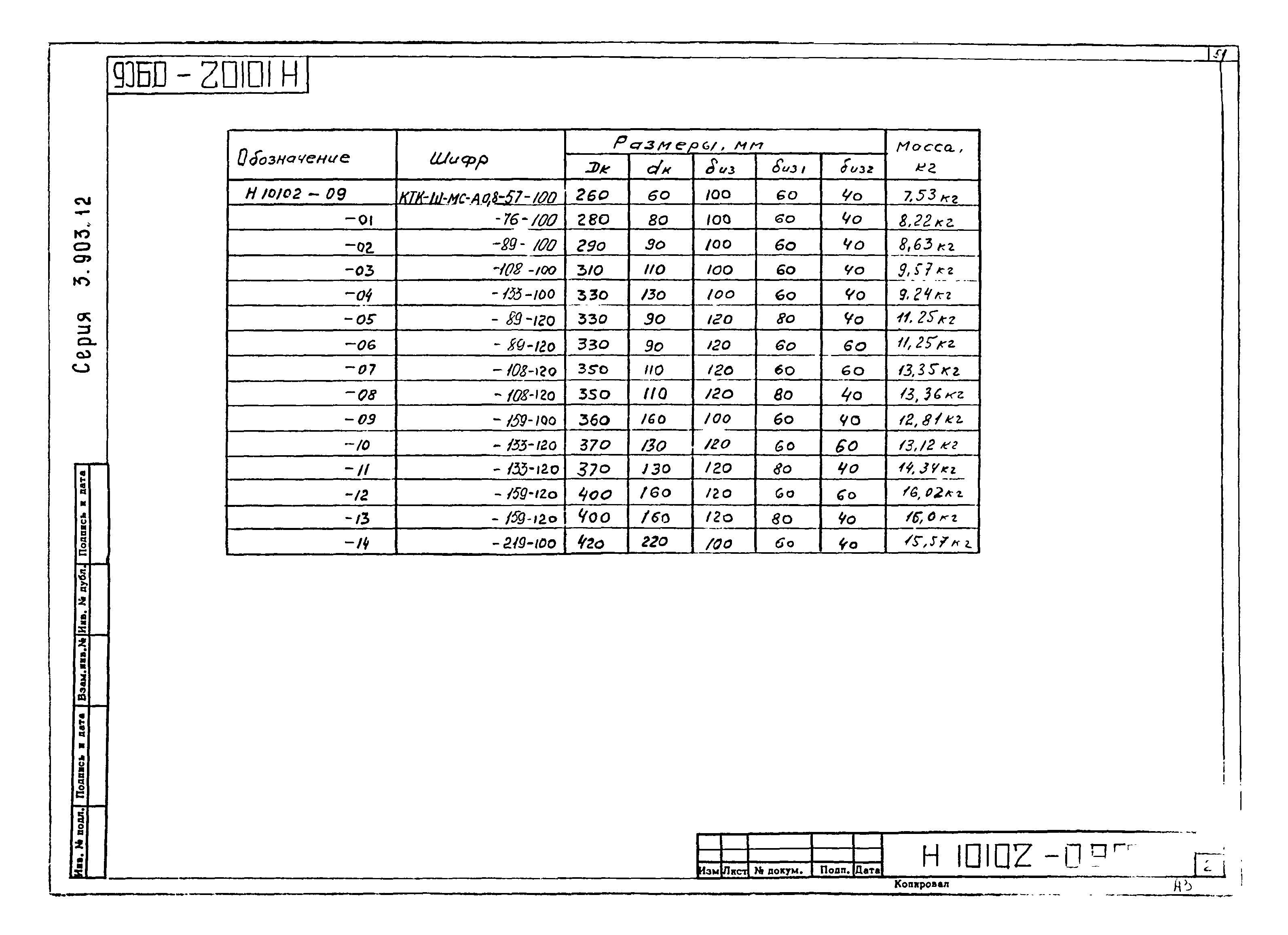 Серия 3.903-12