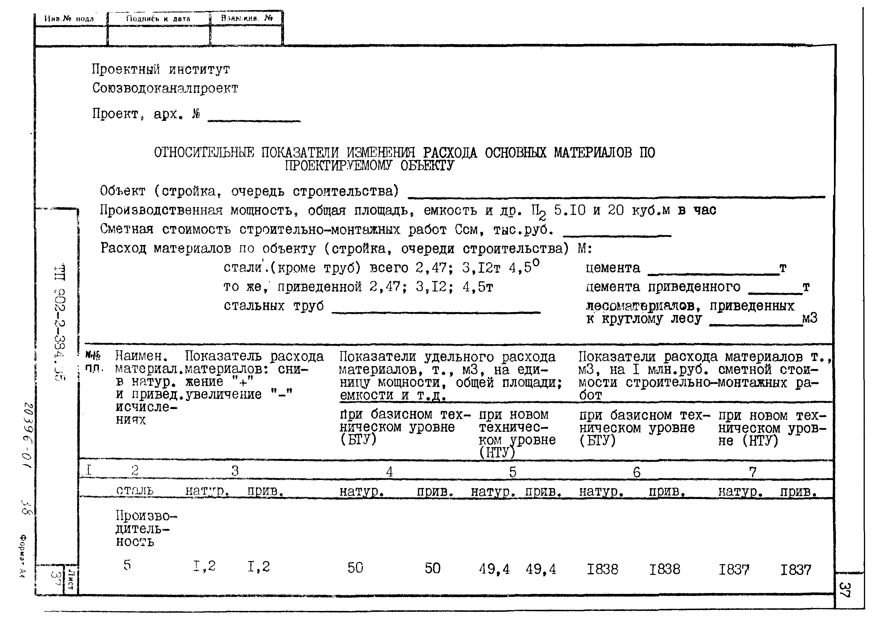 Типовой проект 902-2-385.85