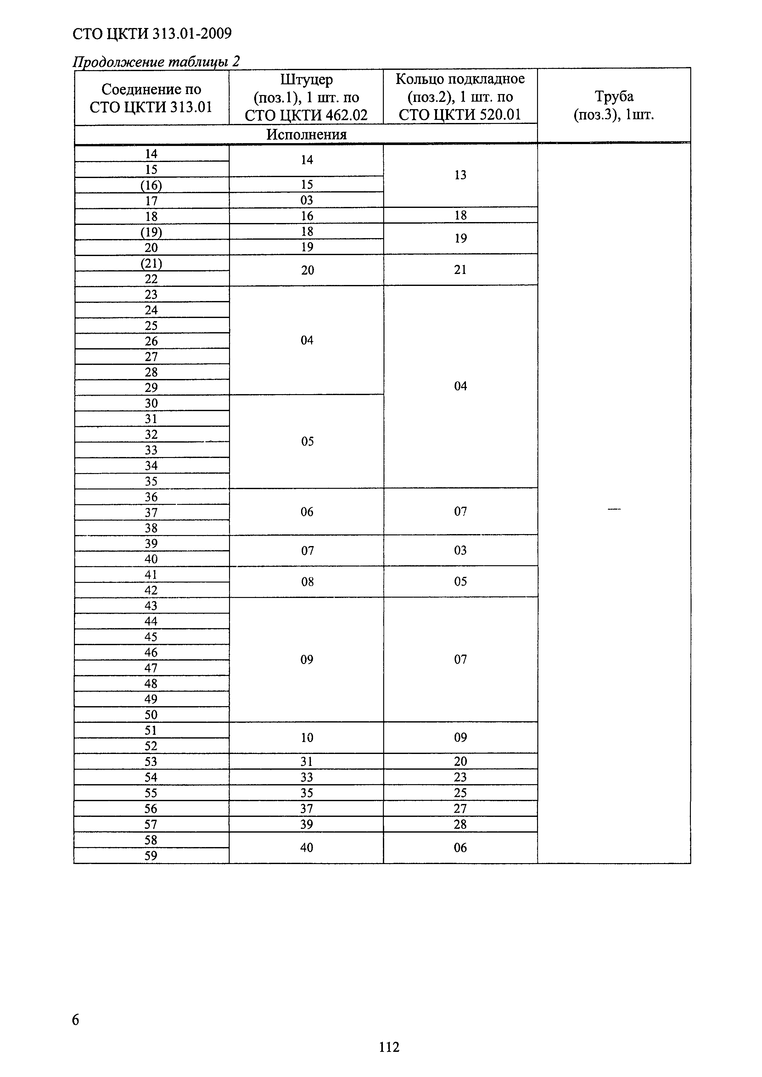 СТО ЦКТИ 313.01-2009