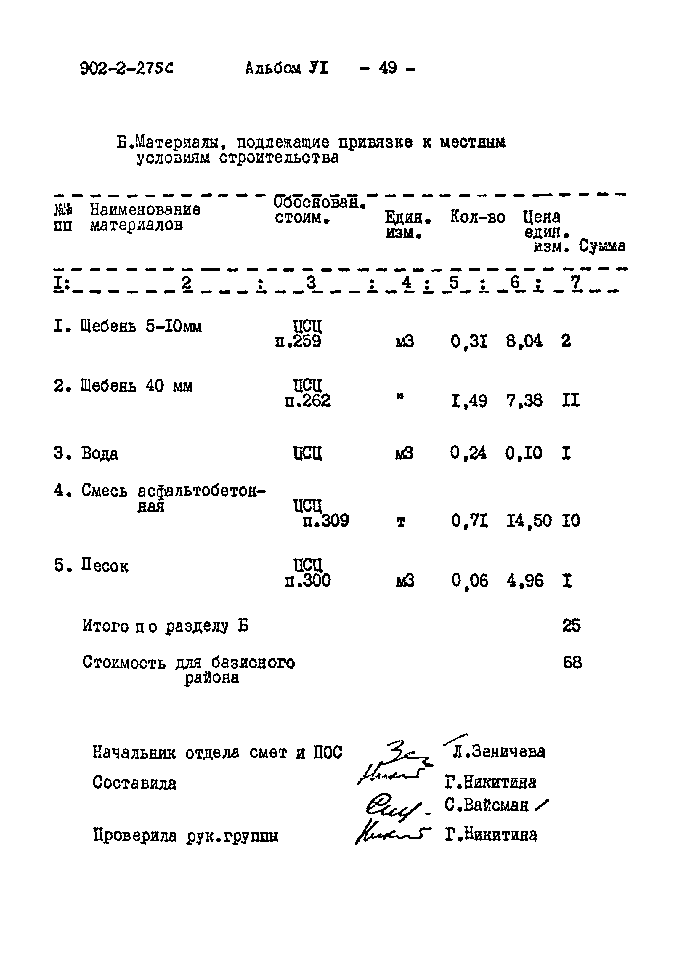 Типовой проект 902-2-275с