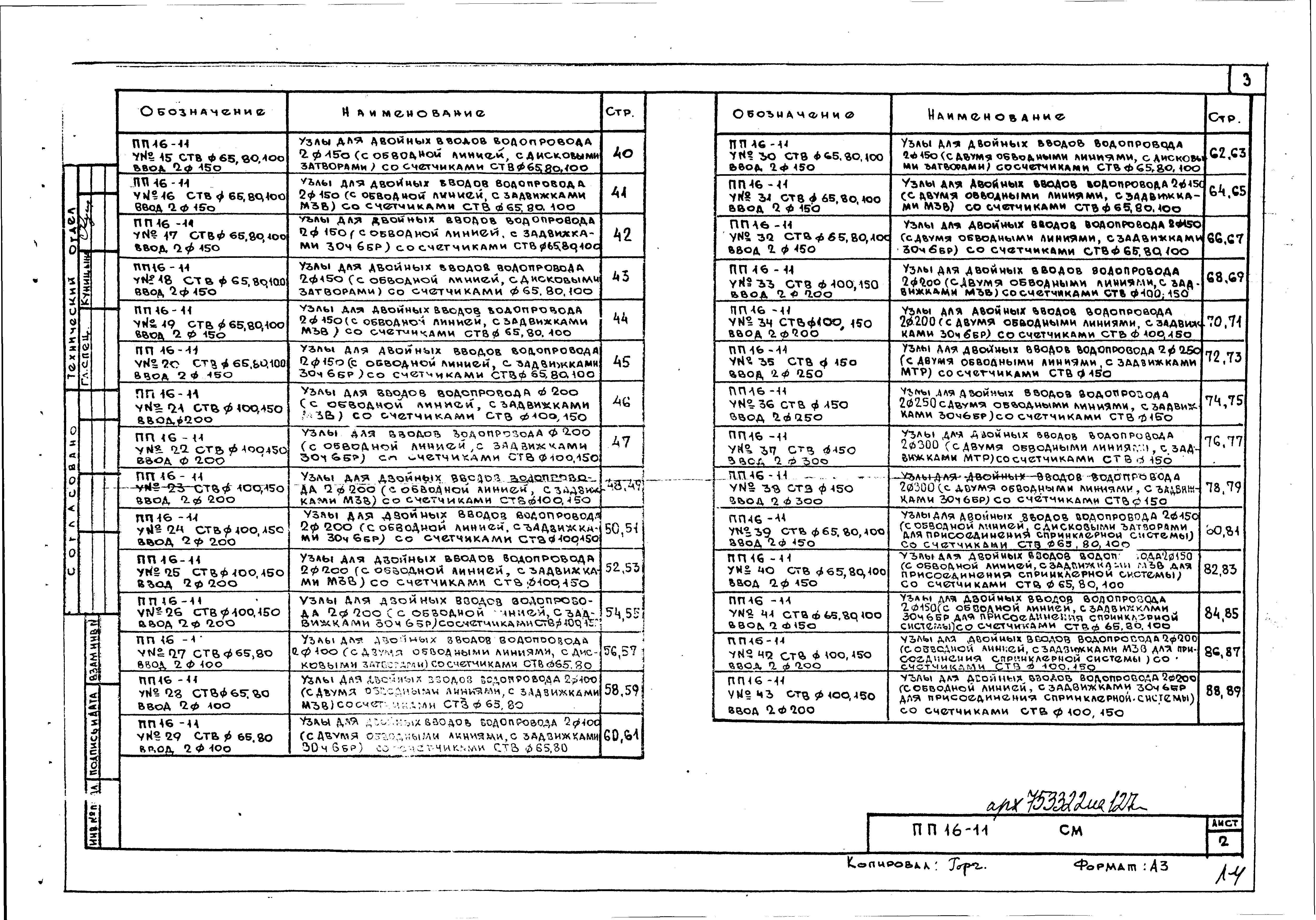 Альбом ПП 16-11