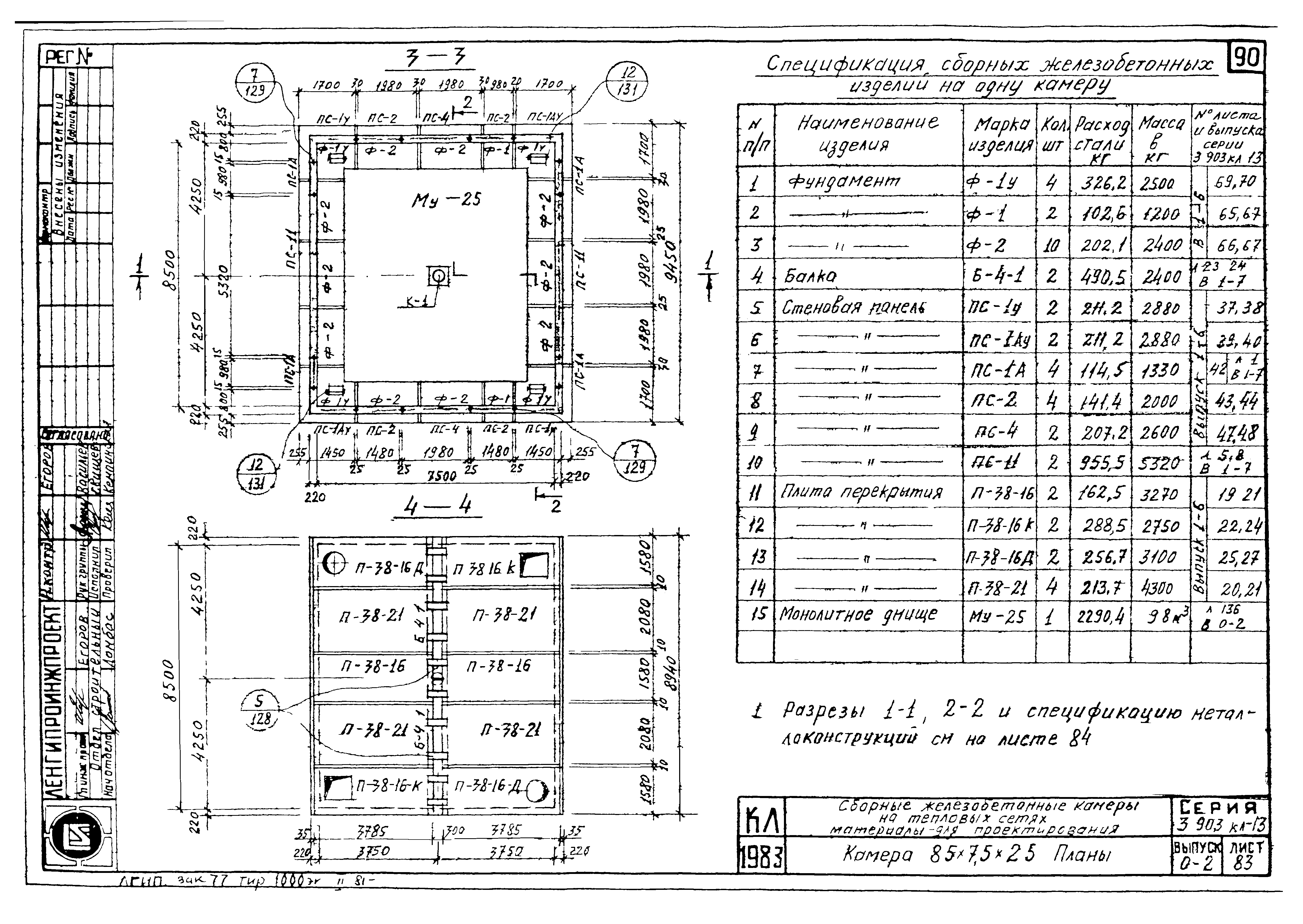 Серия 3.903 КЛ-13