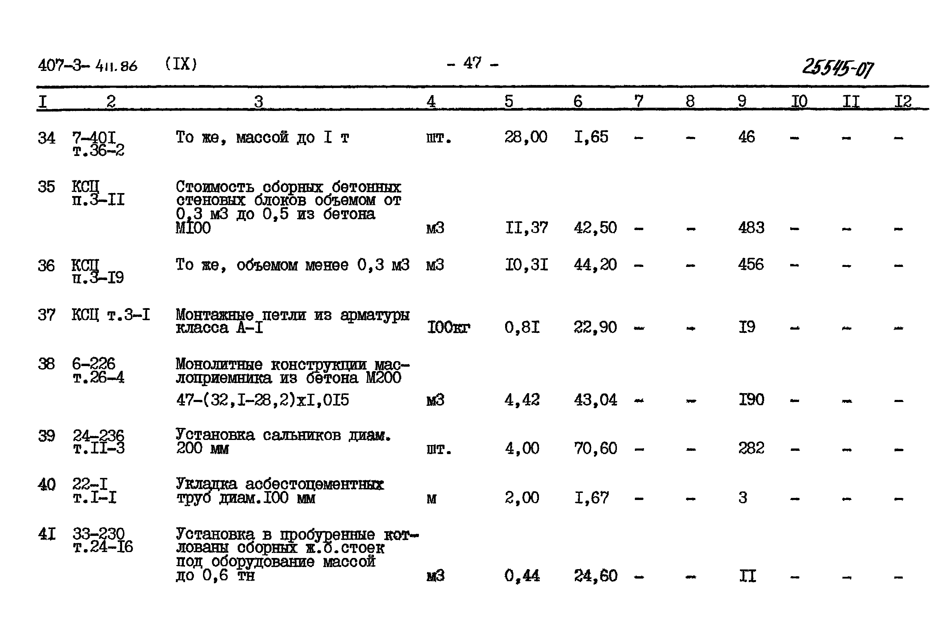 Типовой проект 407-3-411.86