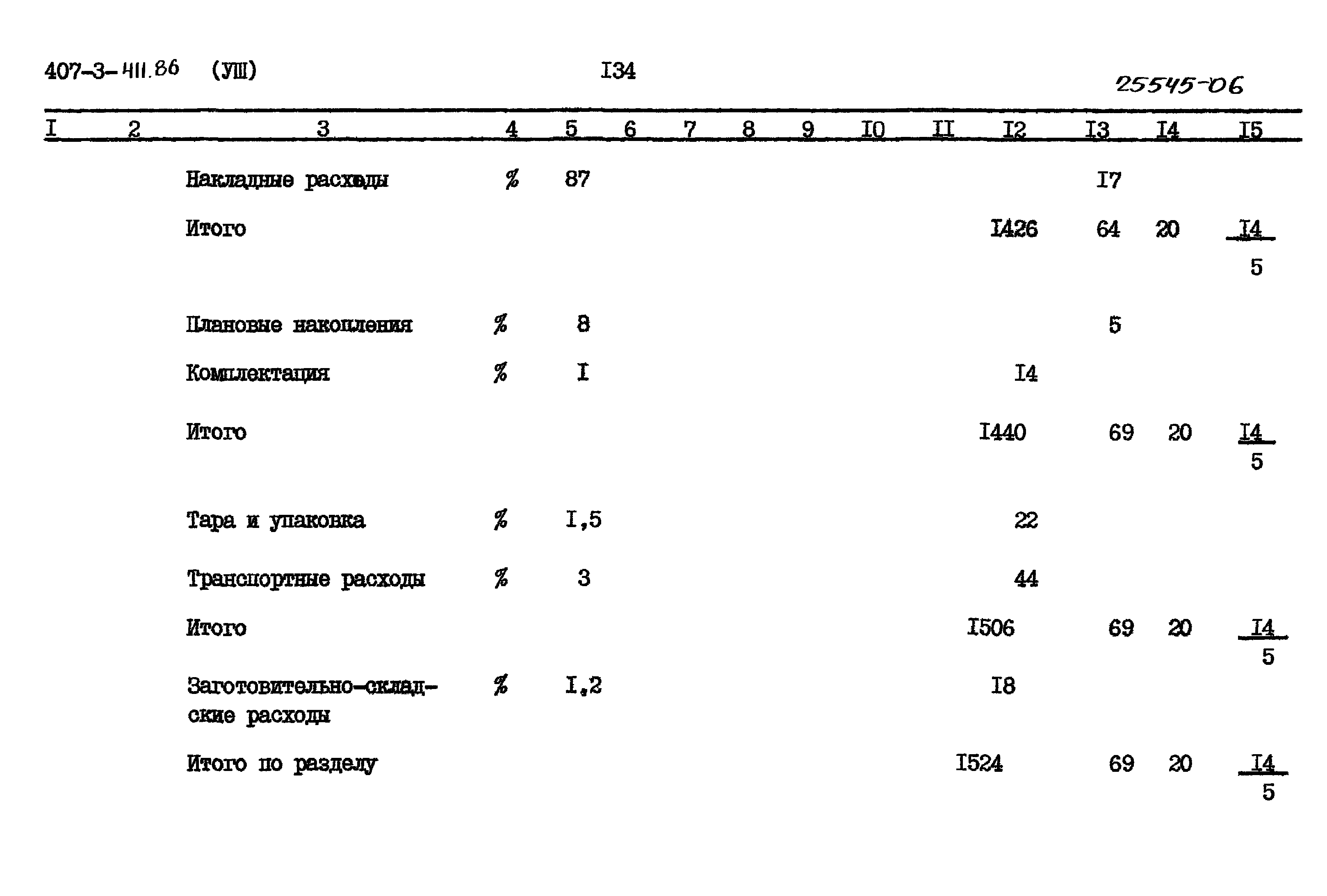 Типовой проект 407-3-411.86