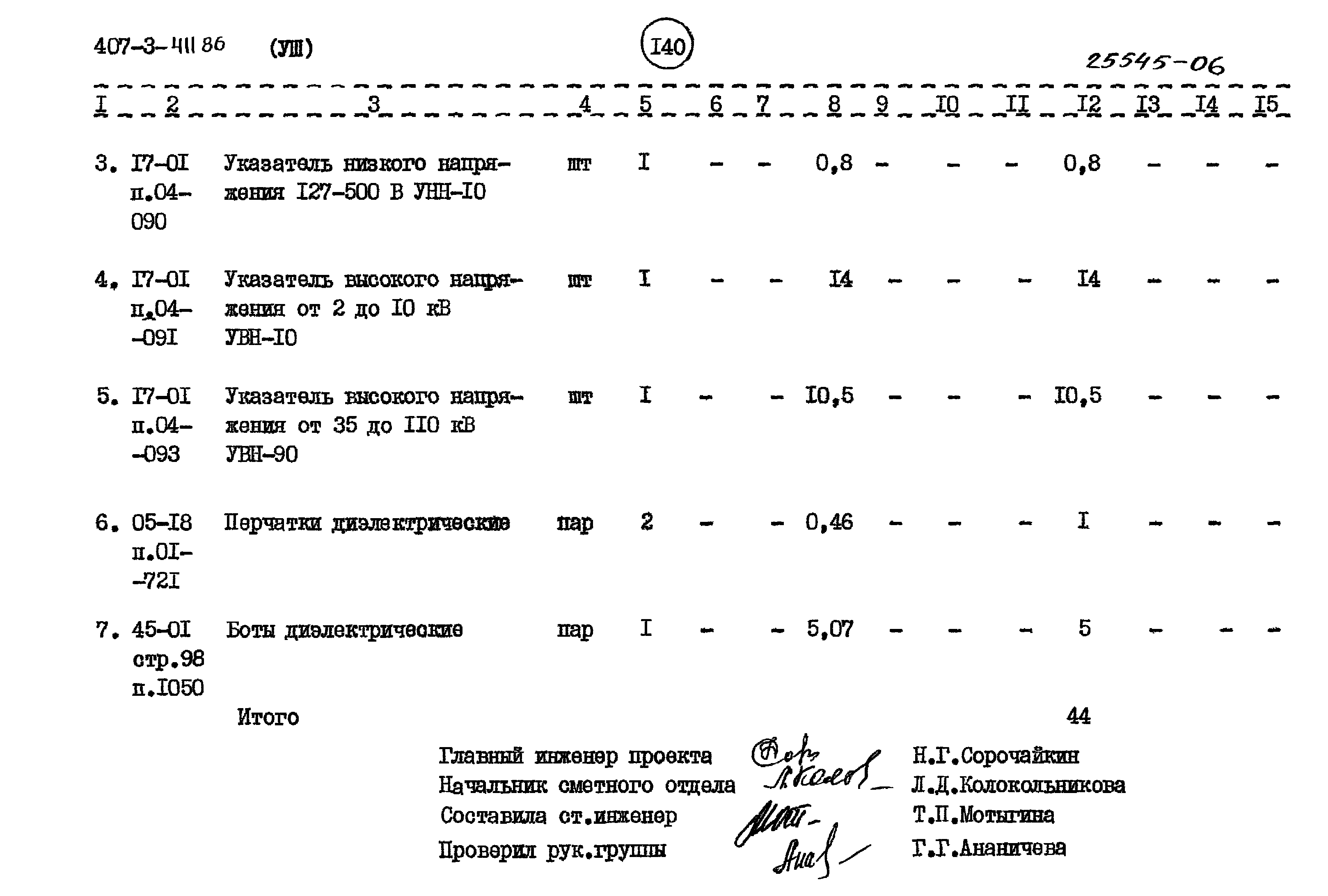 Типовой проект 407-3-411.86