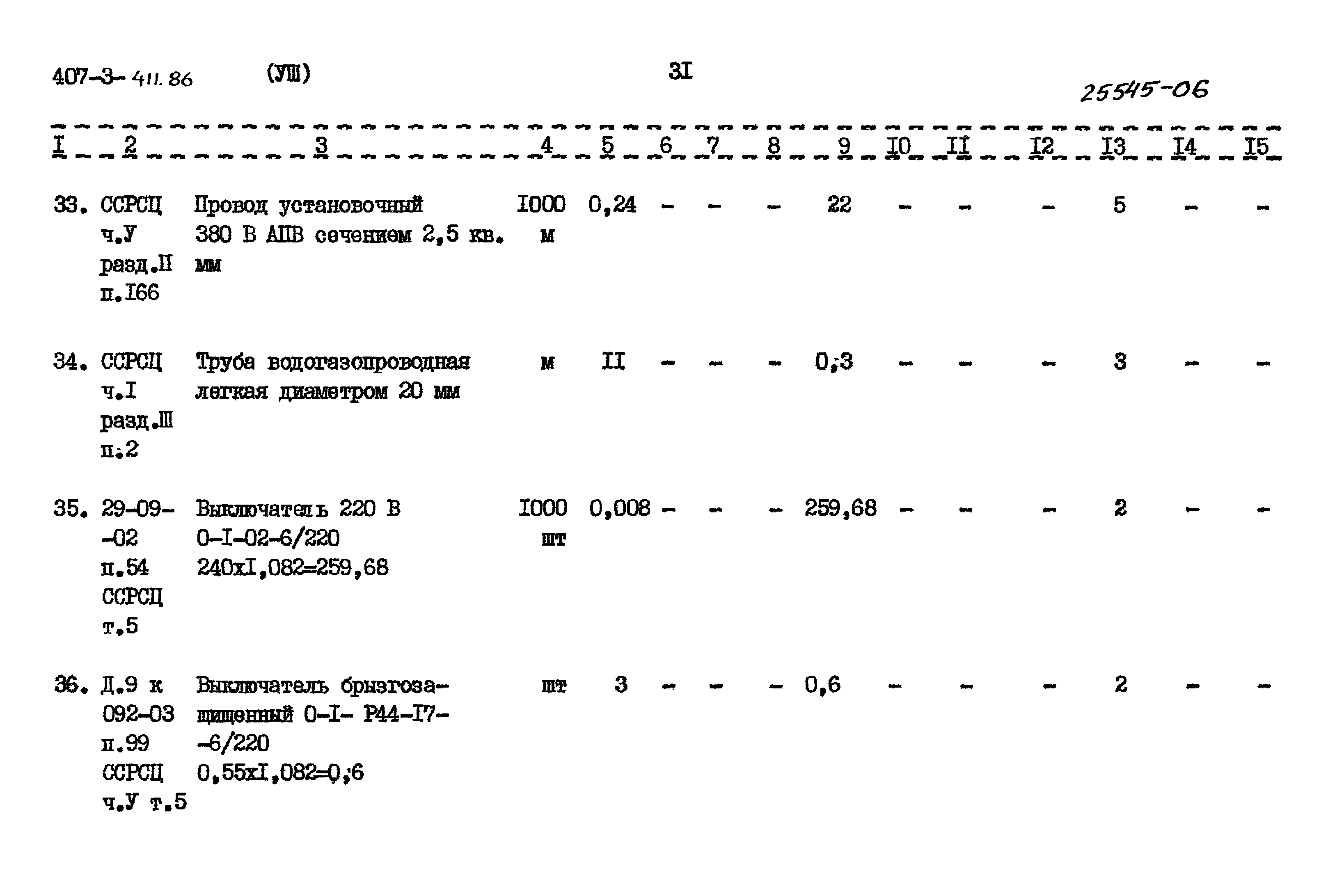 Типовой проект 407-3-411.86