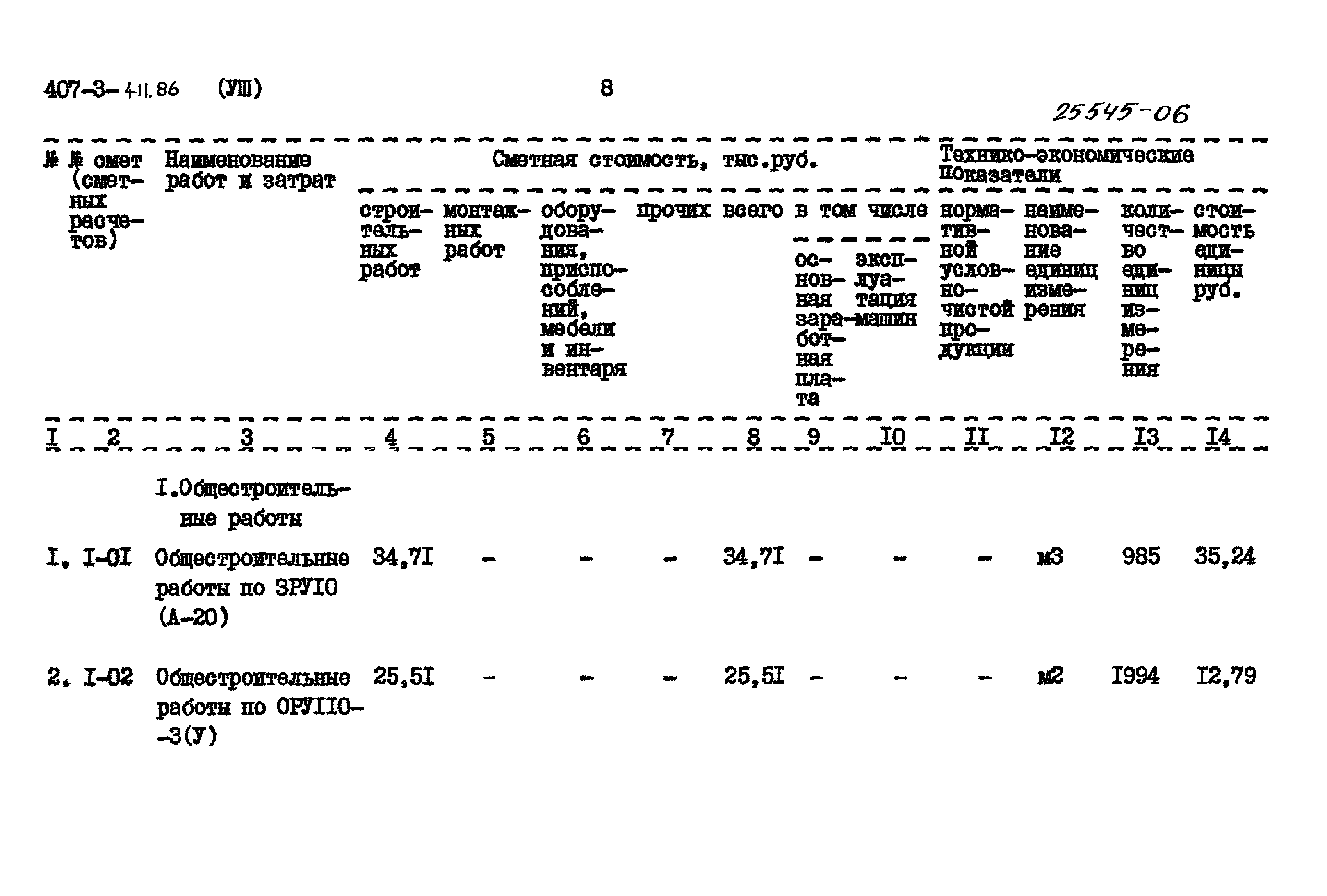 Типовой проект 407-3-411.86