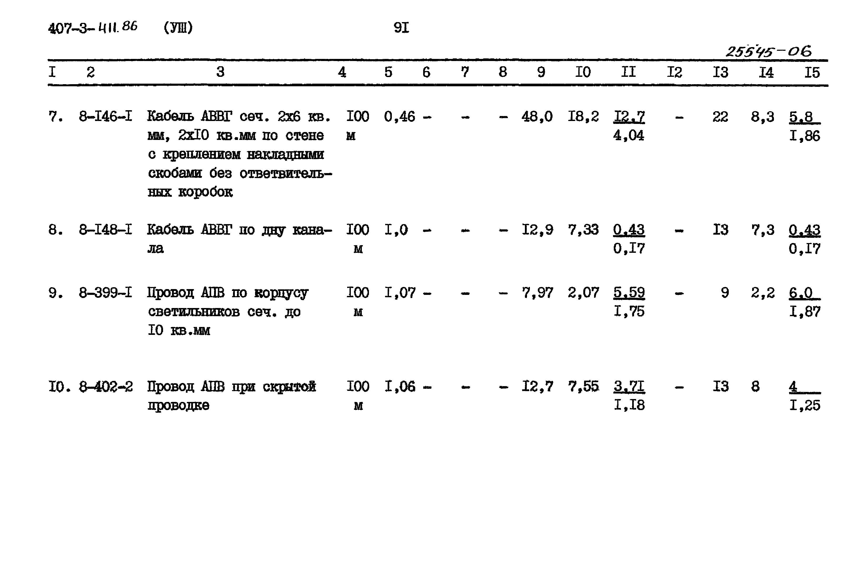 Типовой проект 407-3-411.86