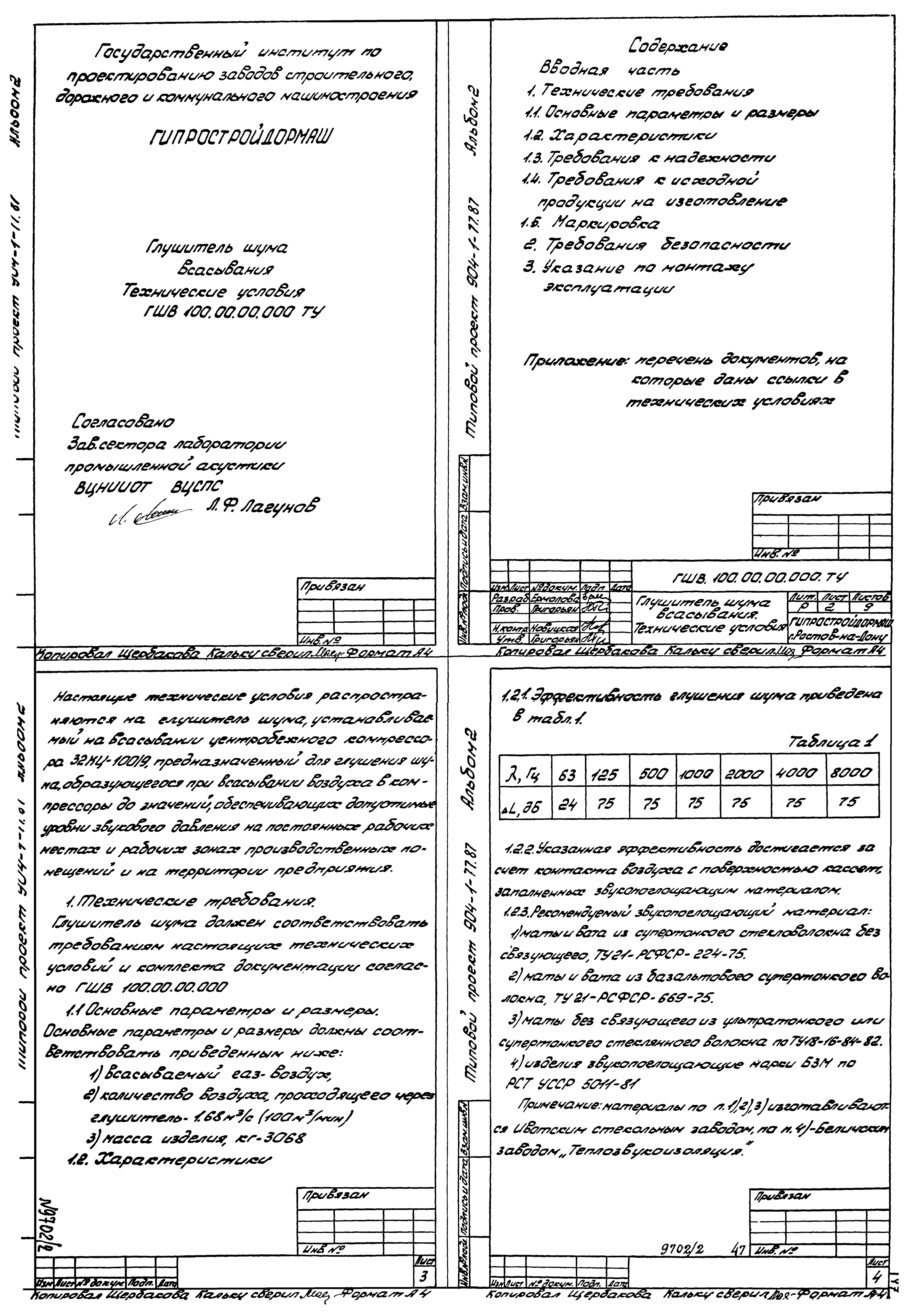 Типовой проект 904-1-77.87
