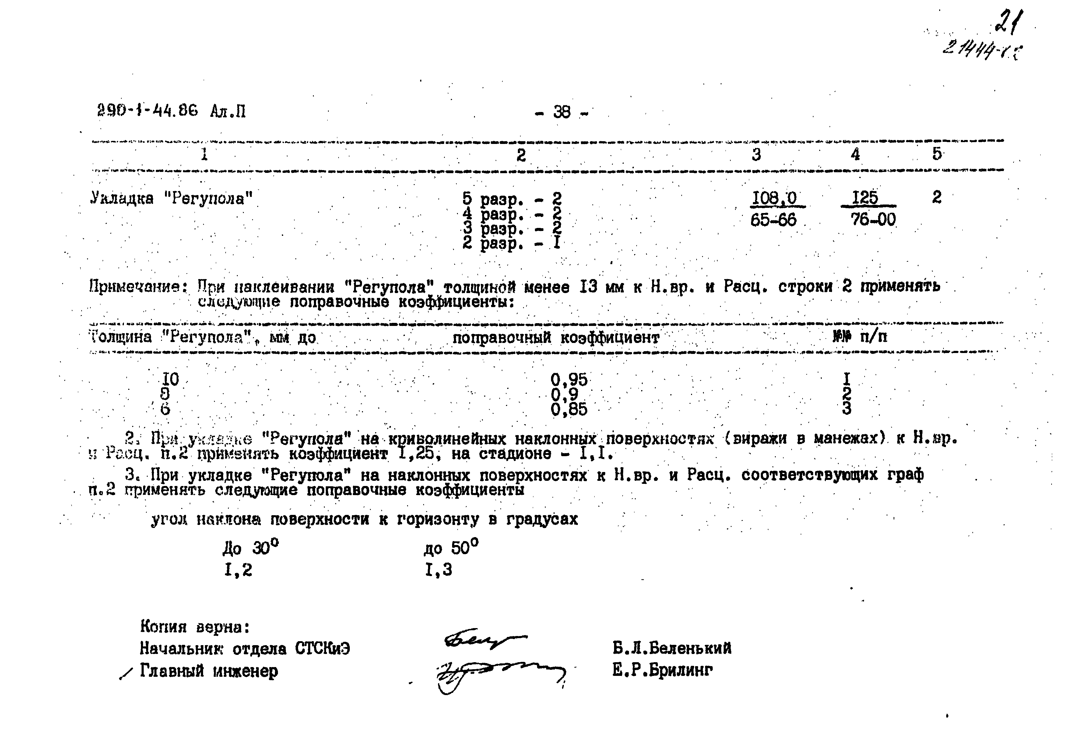 Типовой проект 290-1-44.86