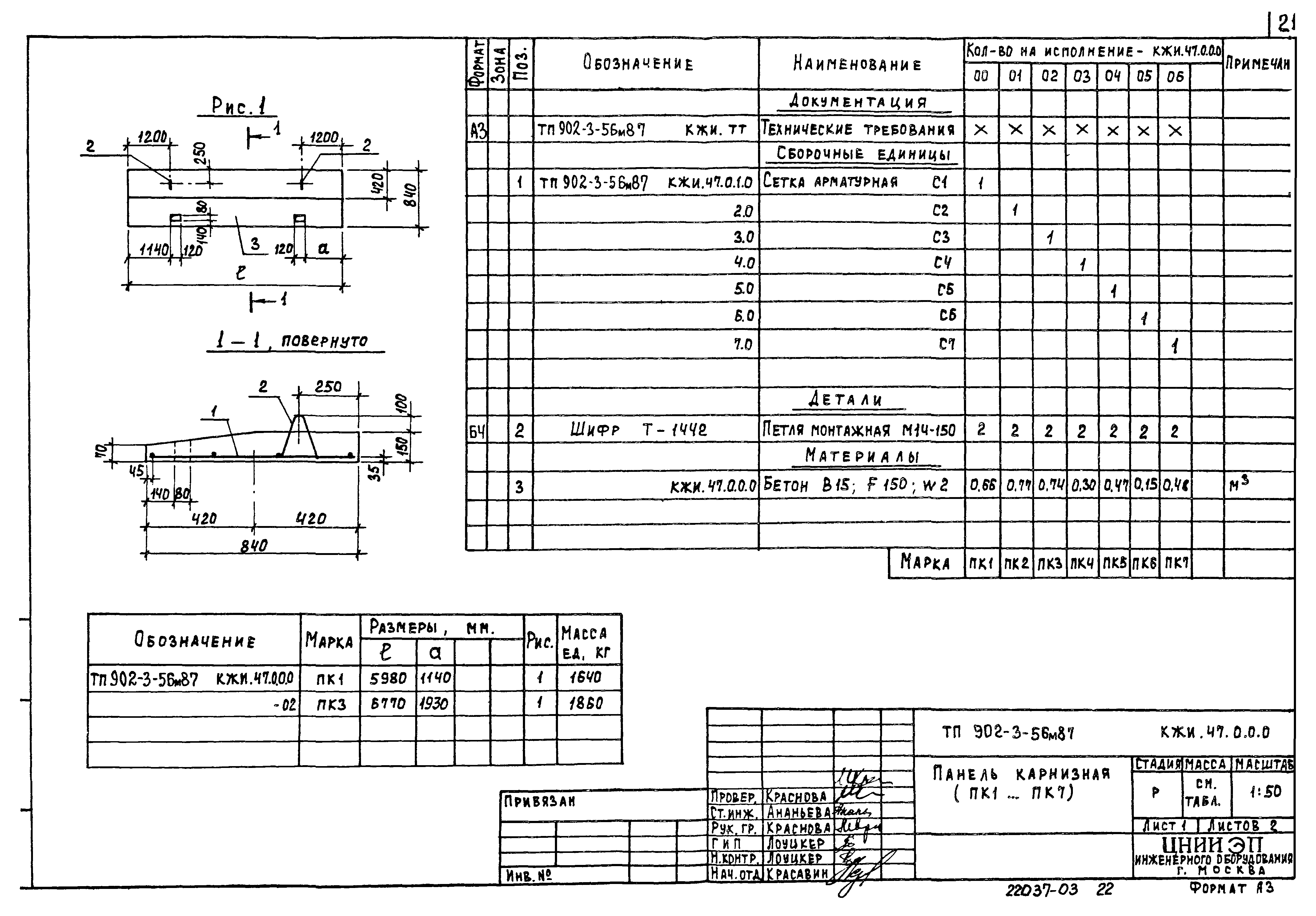 Типовой проект 902-3-56м.87