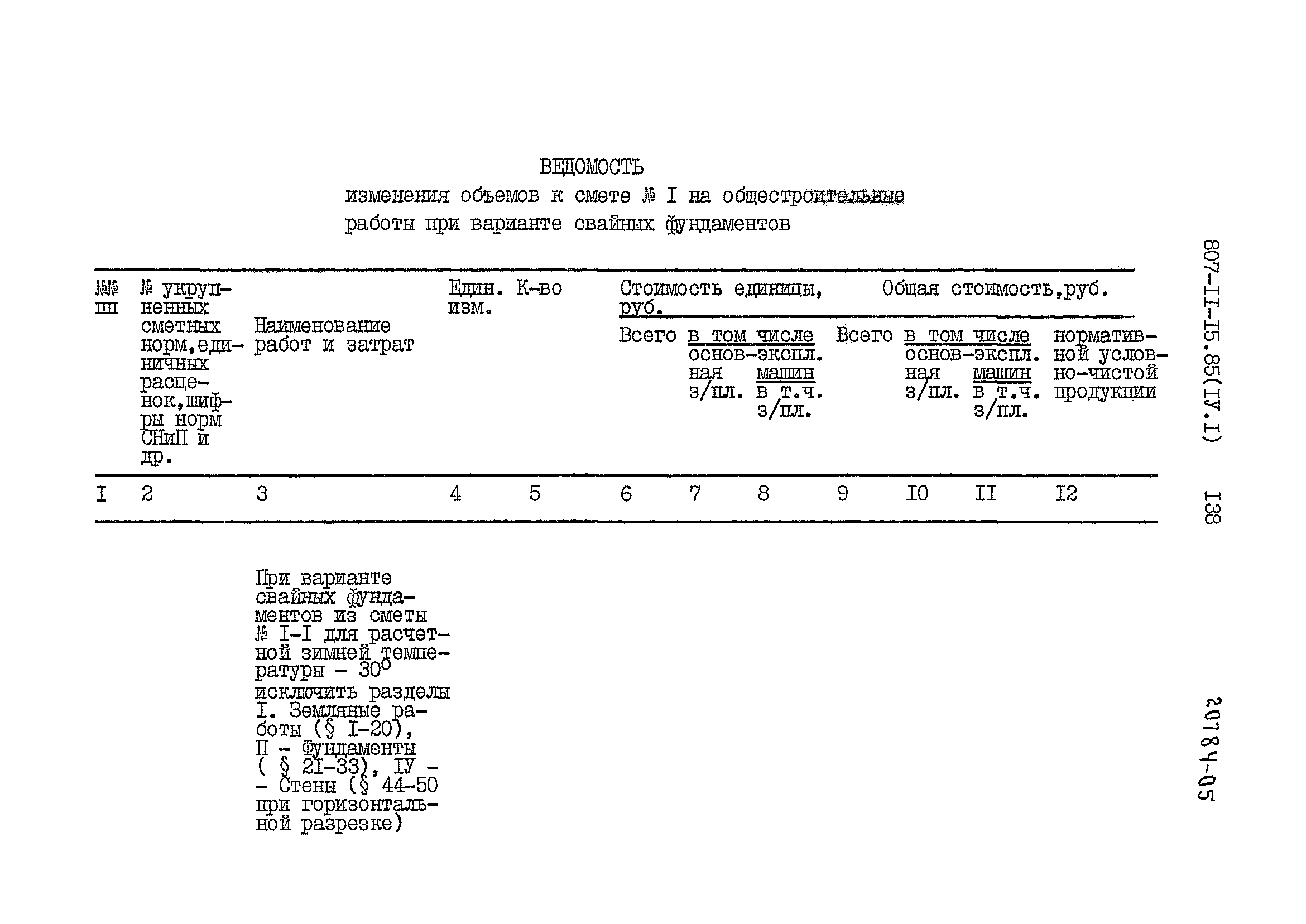 Типовой проект 807-11-15.85