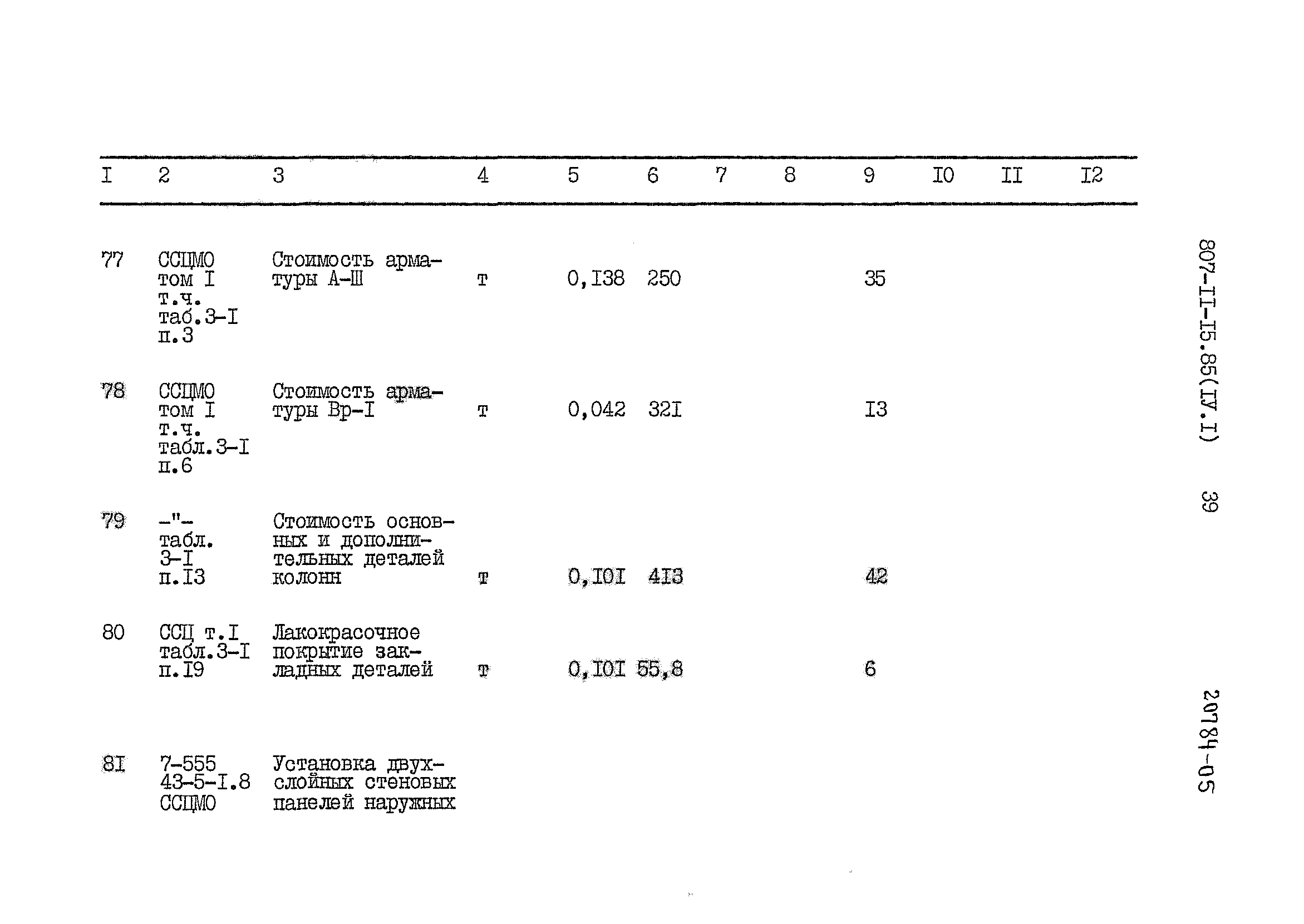 Типовой проект 807-11-15.85