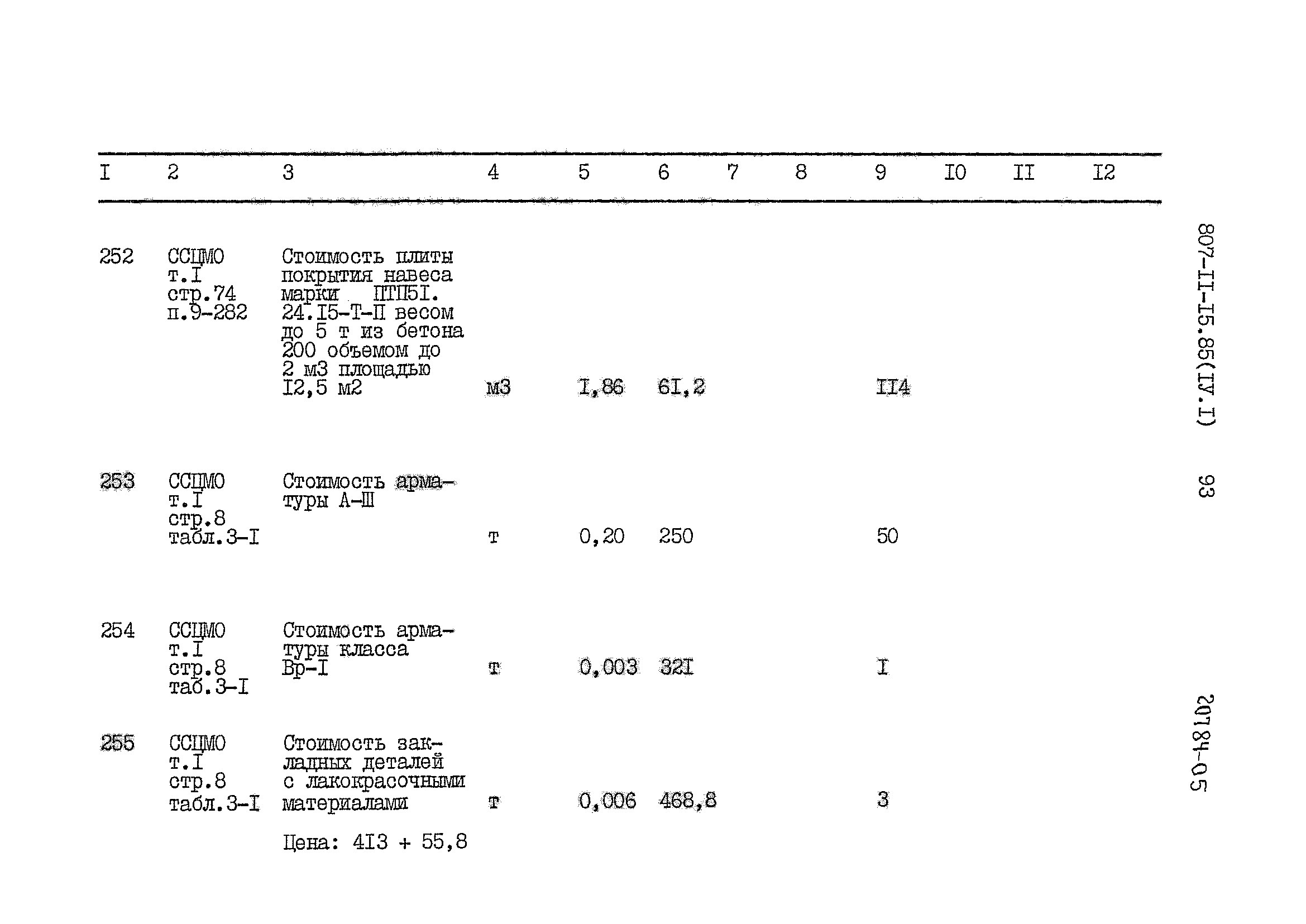 Типовой проект 807-11-15.85