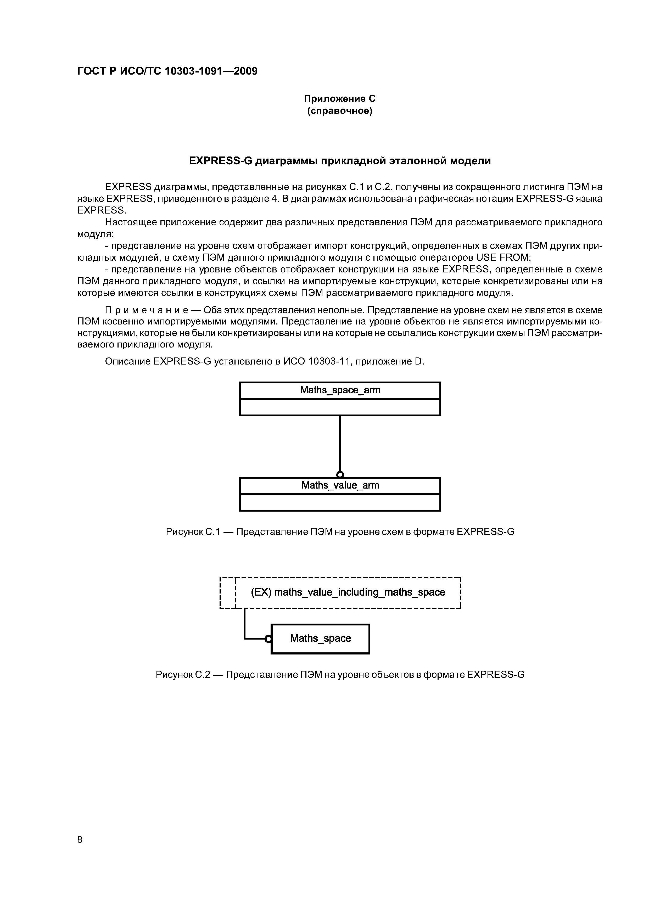 ГОСТ Р ИСО/ТС 10303-1091-2009