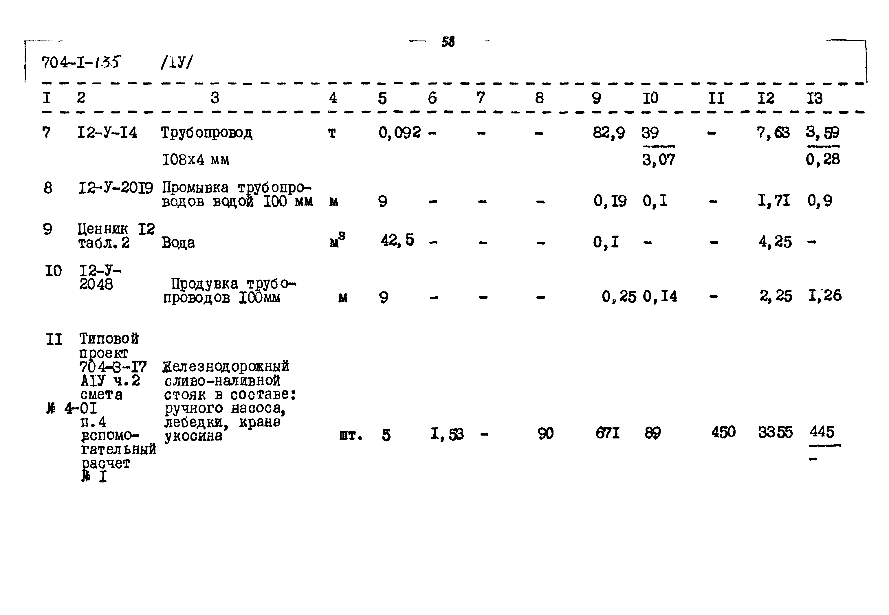 Типовой проект 704-1-135