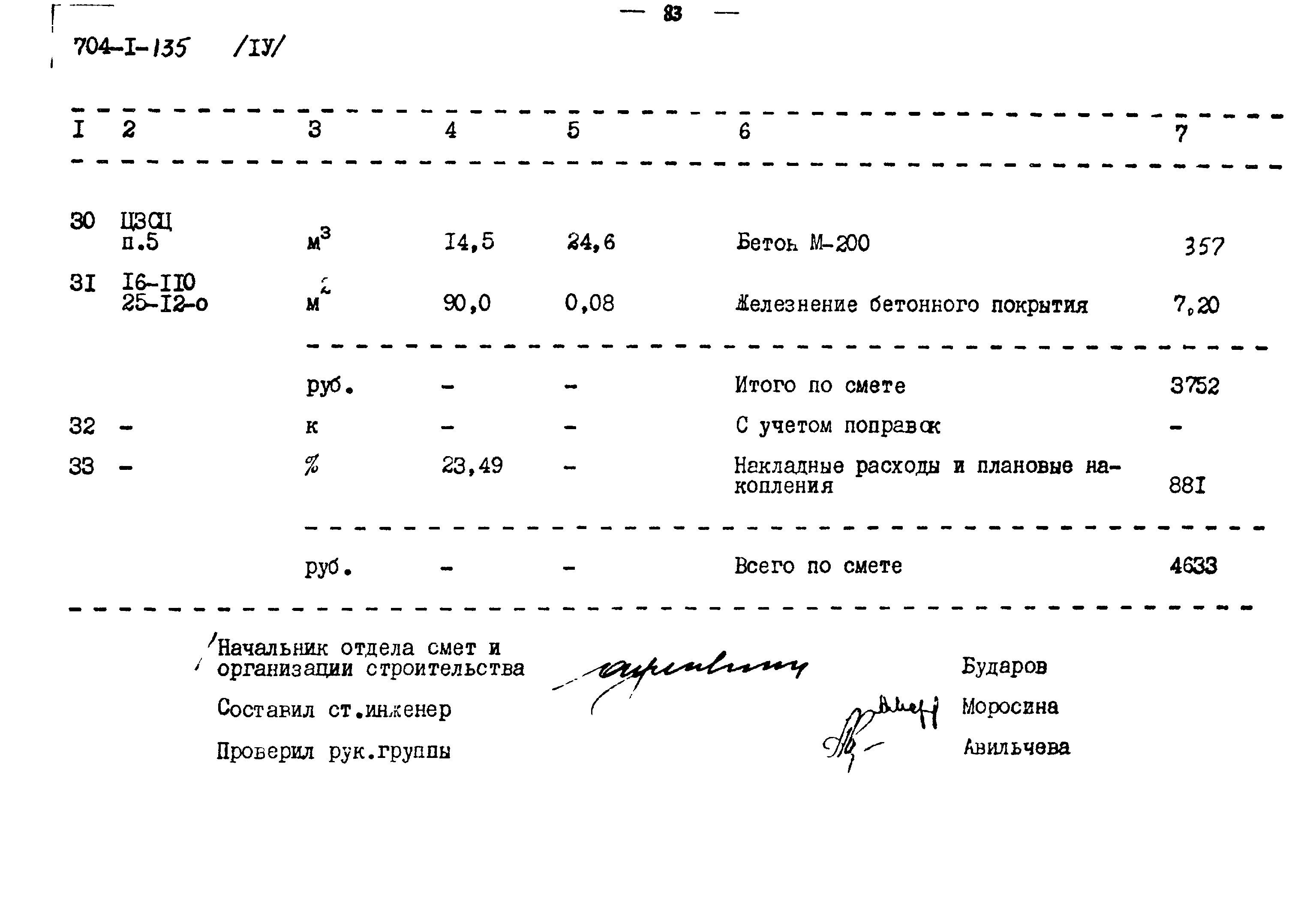 Типовой проект 704-1-135