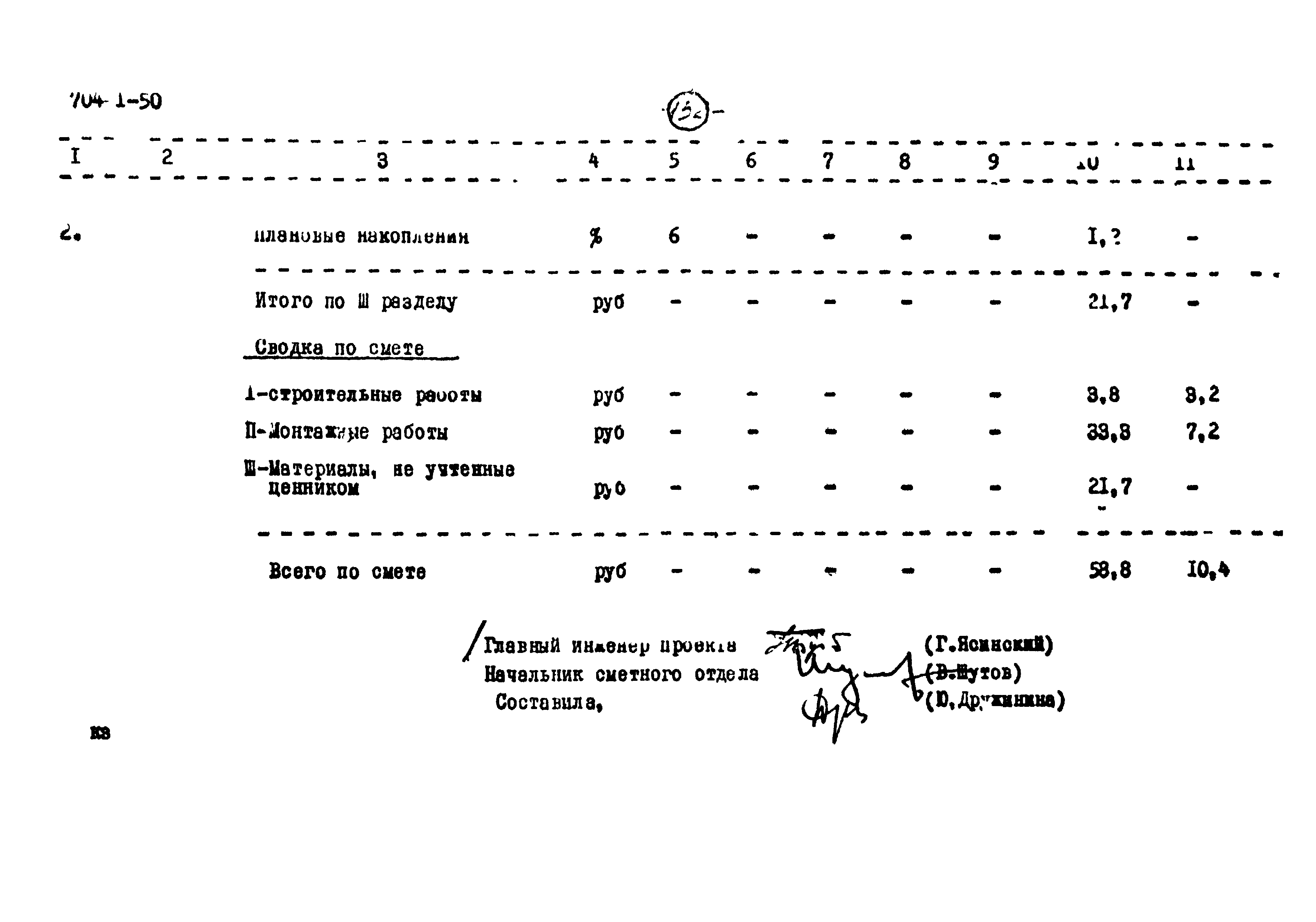 Типовой проект 704-1-50