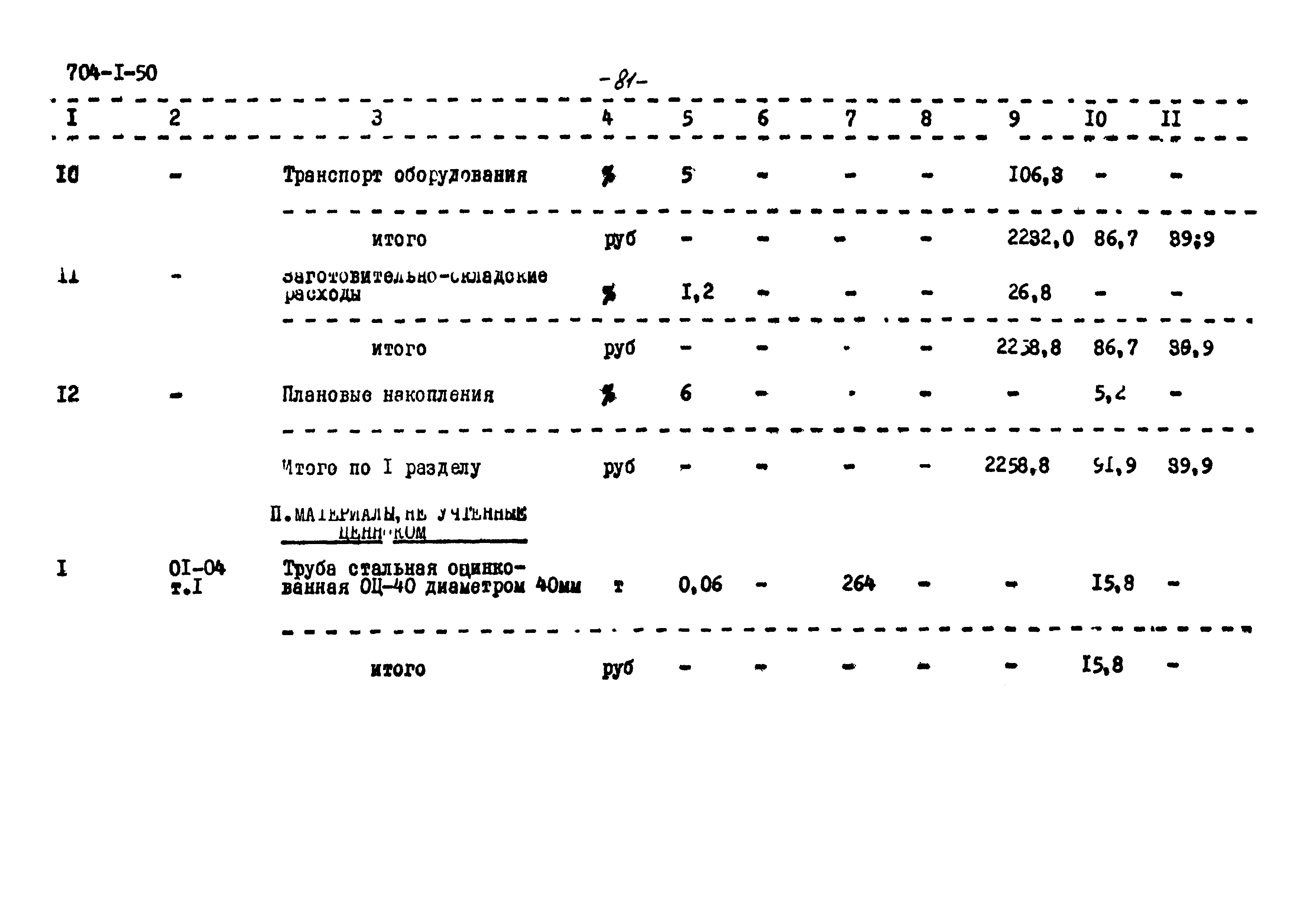 Типовой проект 704-1-50